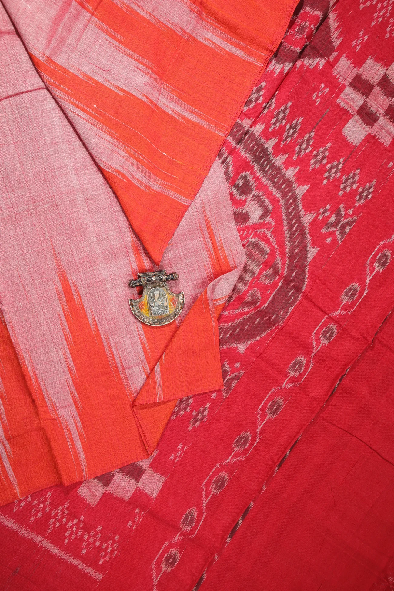 light-pink-ikat-ikat-saree-is001404-a