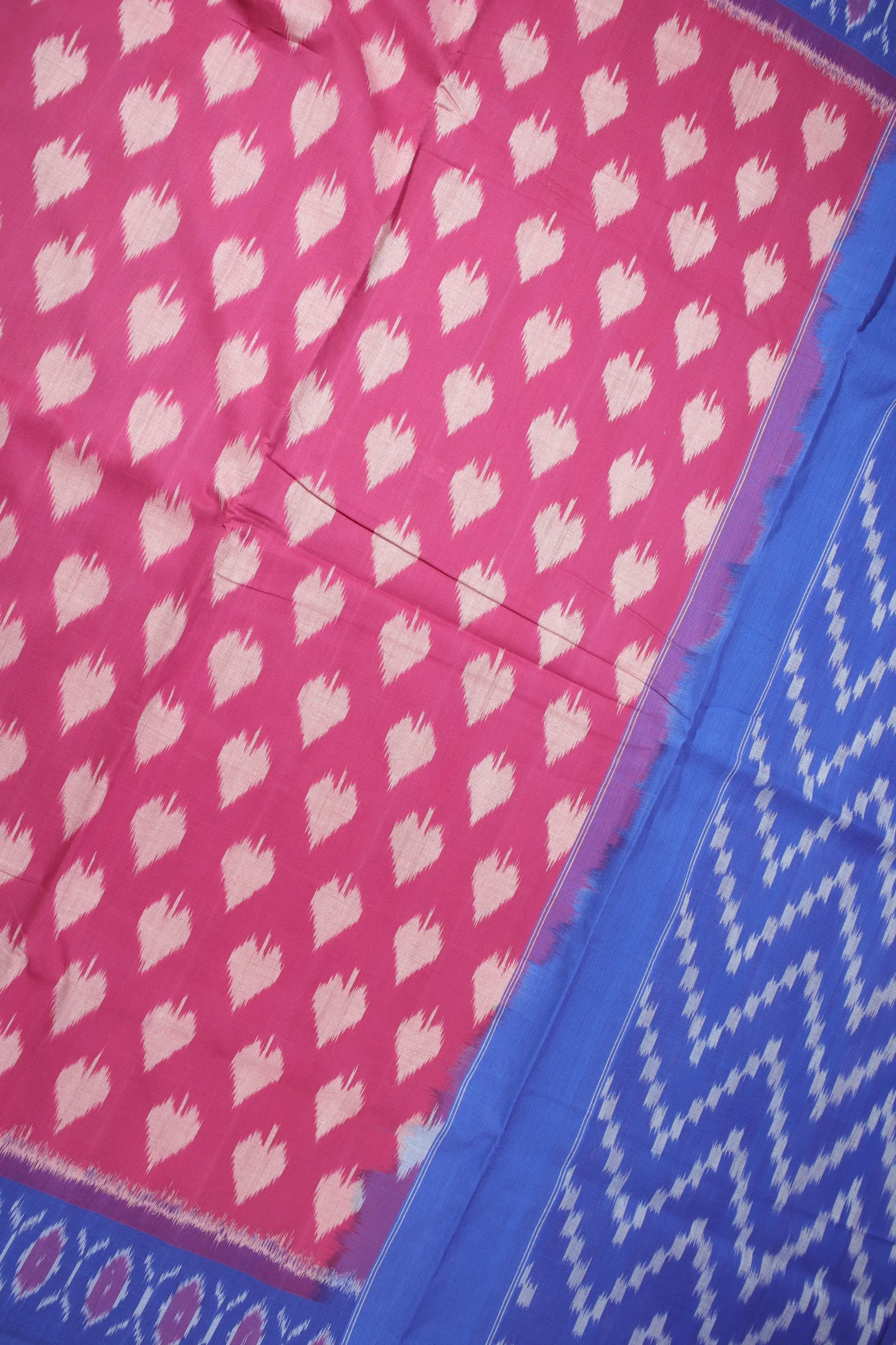 pink-ikat-ikat-saree-is001369-b