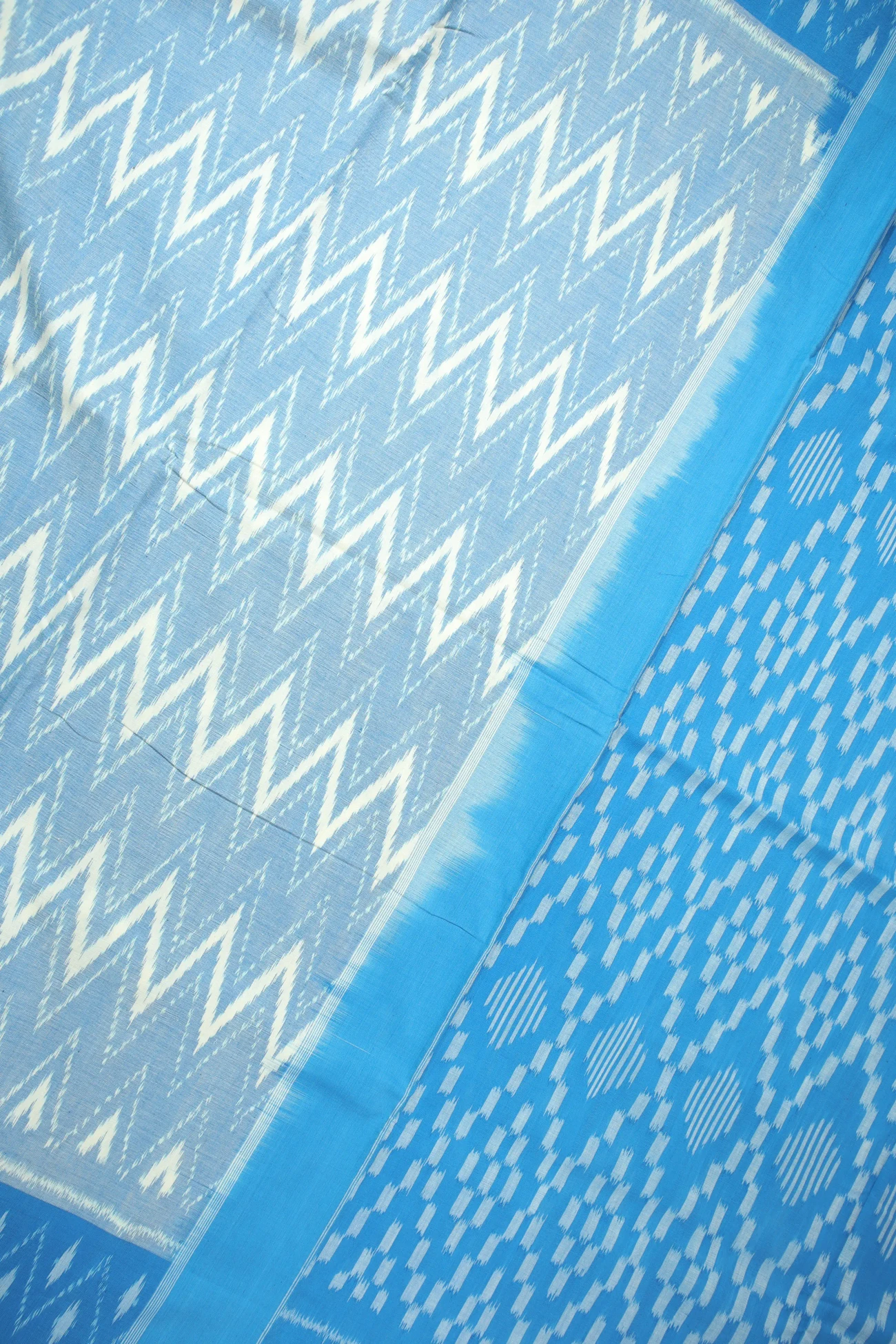 blue-ikat-ikat-saree-is001361-c