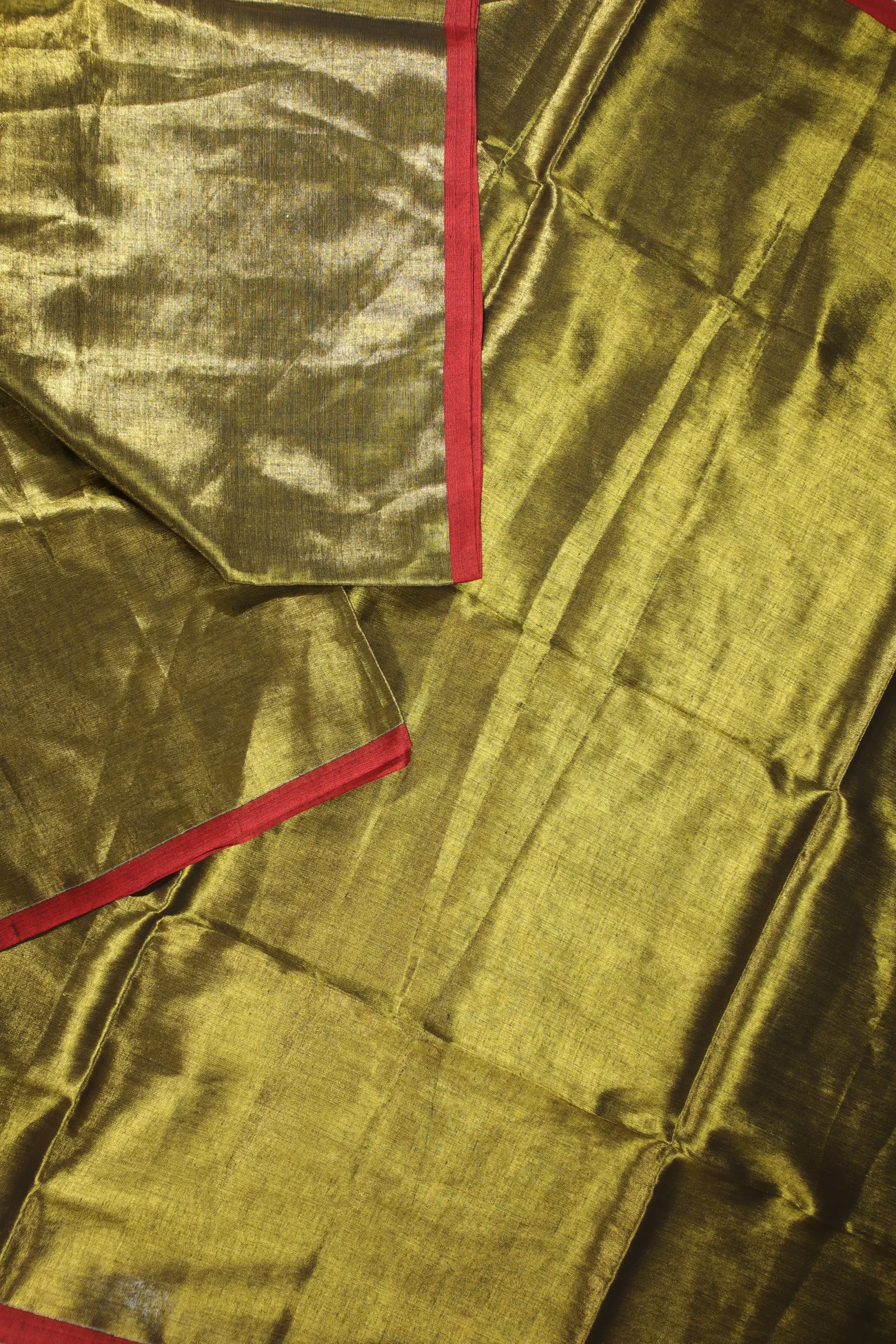 olive-plain-tissue-saree-kh001837-b