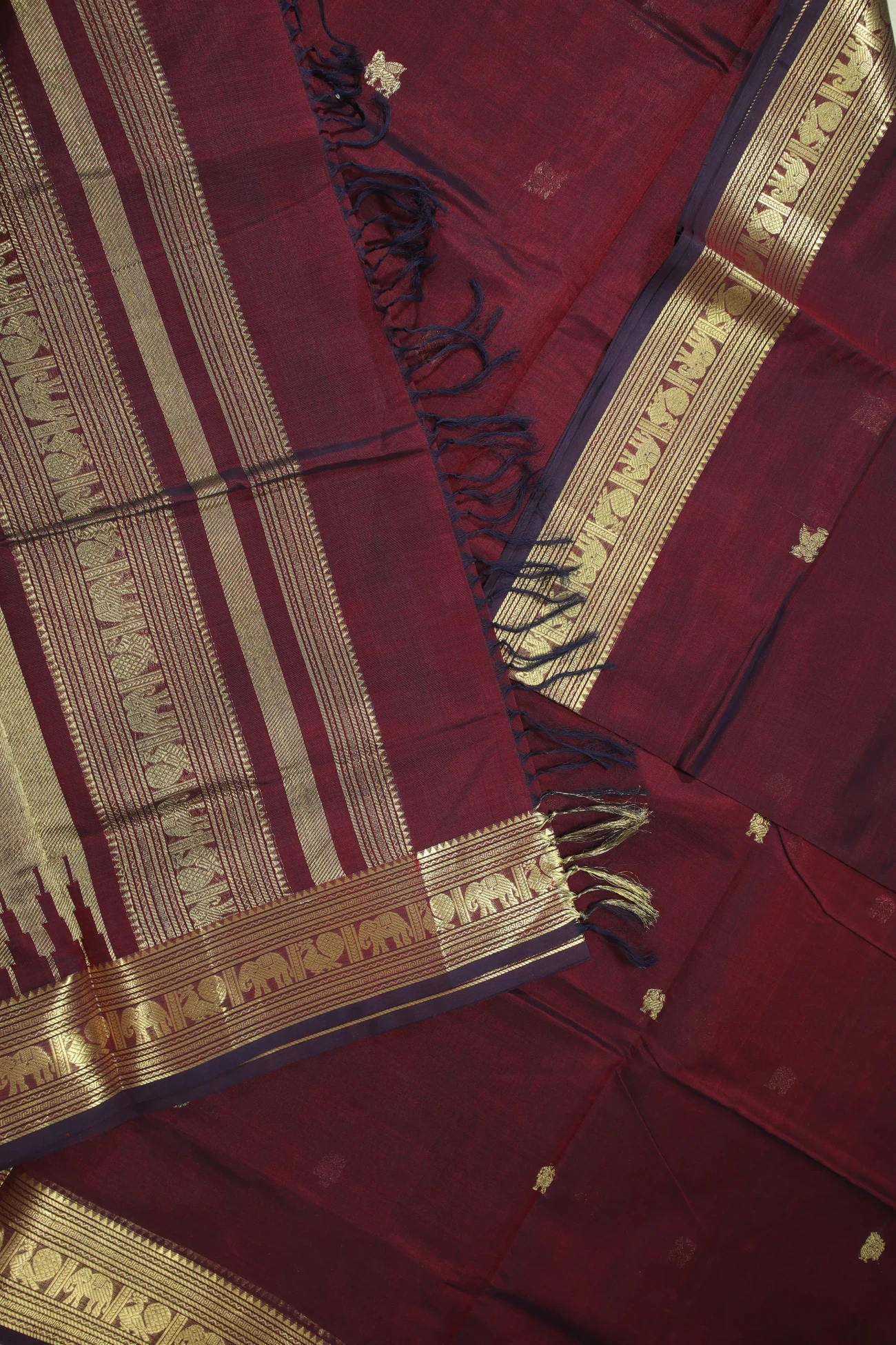 dark-maroon-elephant-peacock-kanchi-silk-cotton-saree-sc002594-e