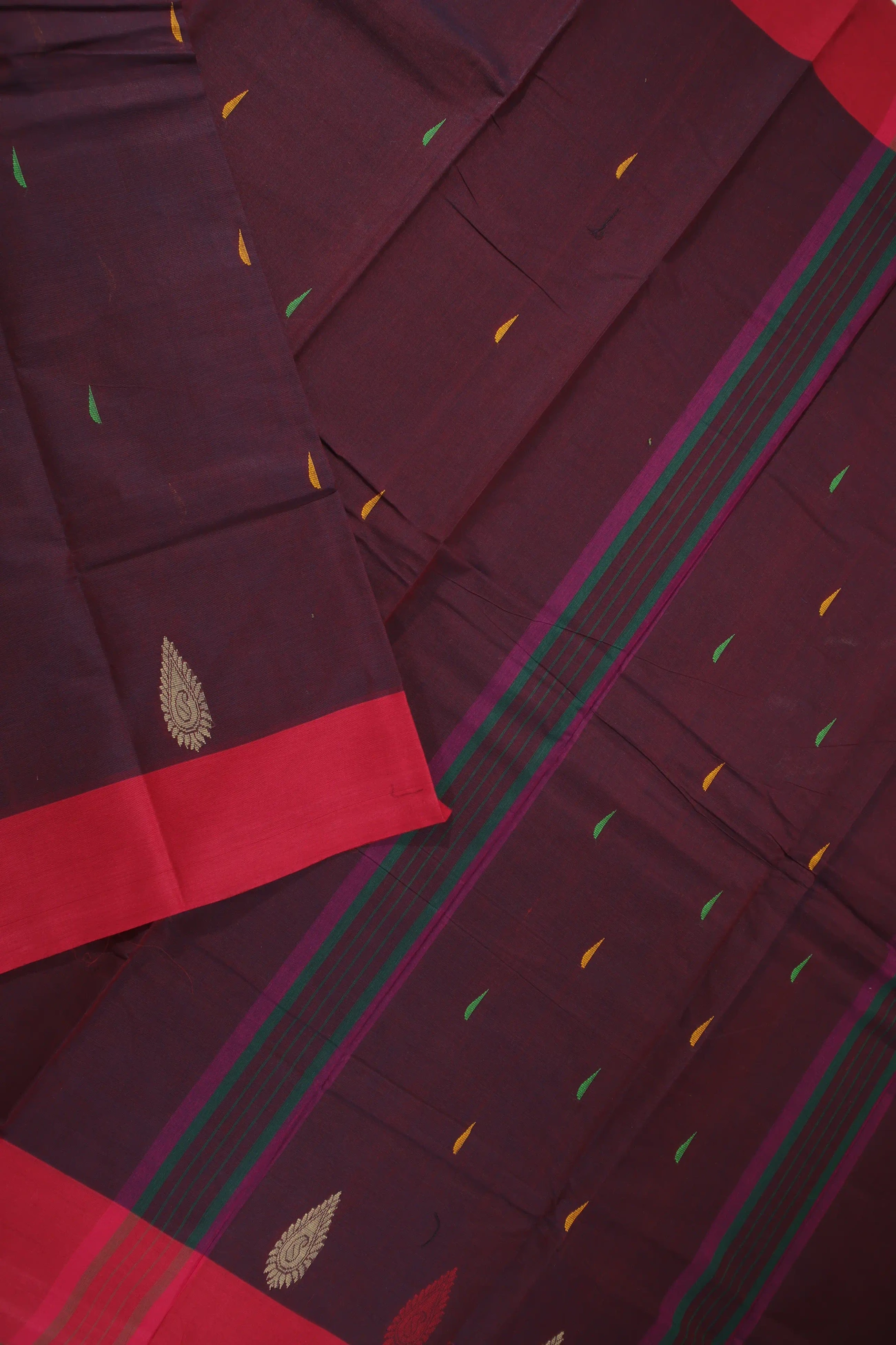 dark-maroon-rain-drops-mallimokku-kanchi-cotton-saree-uu005393-b