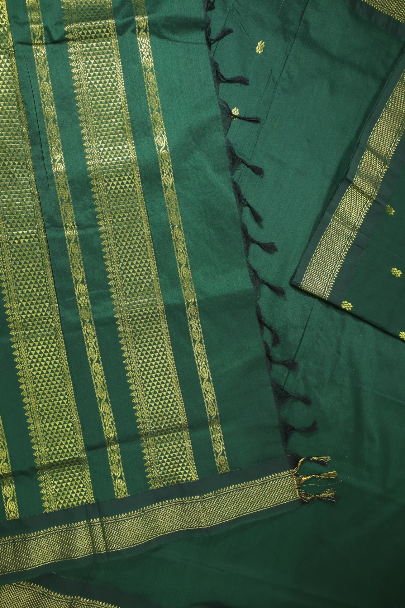 dark-green-bavanji-border-kalyani-cotton-kc000163-b