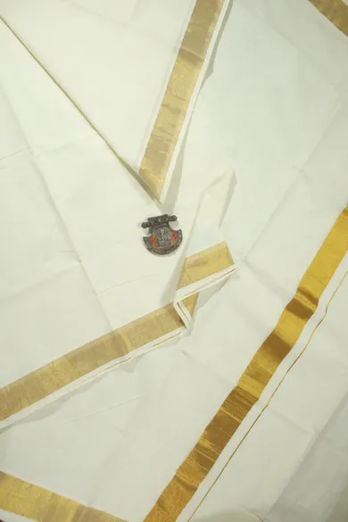 ivory-plain-kerala-saree-kls000179-a