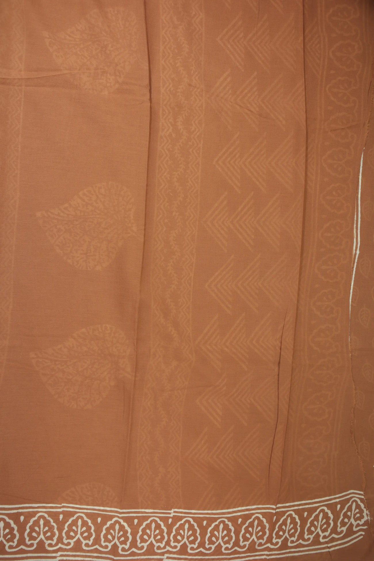 saddle-brown-leaf-mulmul-cotton-saree-mm001795-c