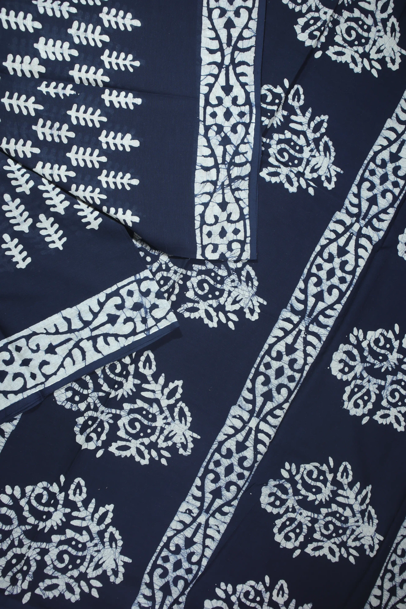 navy-leaf-mulmul-cotton-saree-mm001756-b