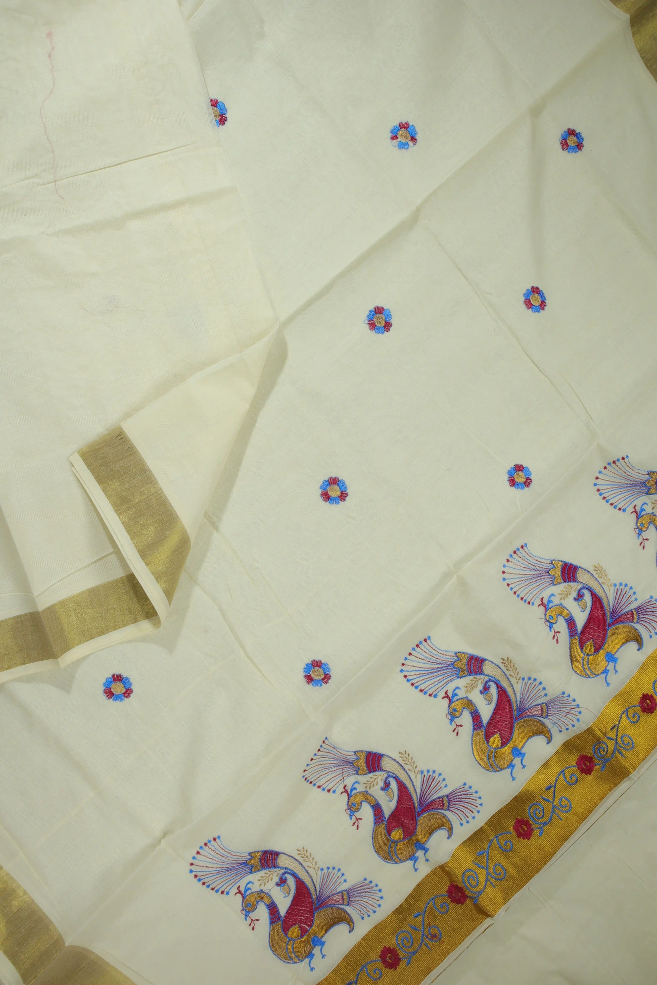 ivory-peacock-kerala-saree-kls000190-b