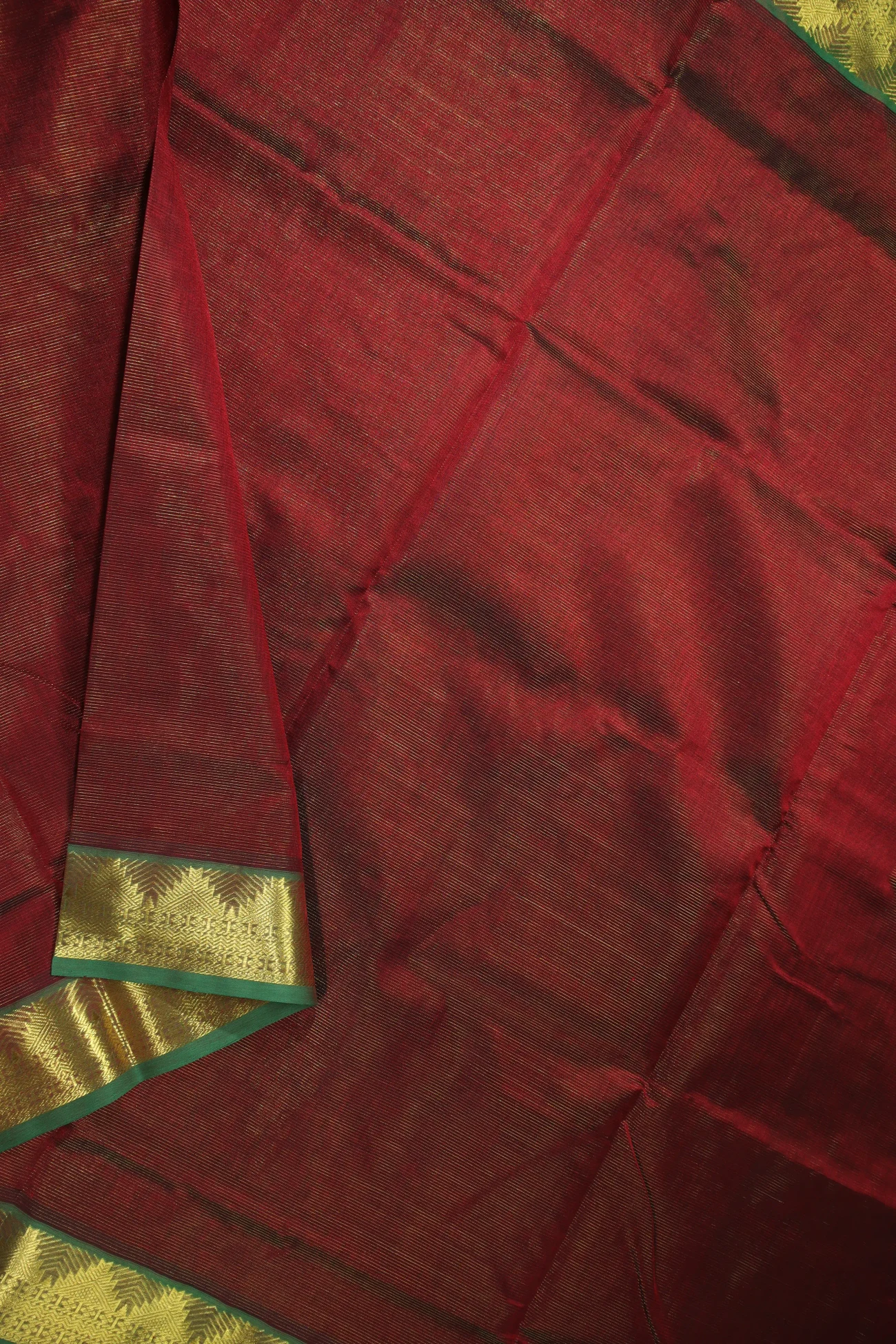 red-vaira-oosi-diamond-needle-silk-cotton-saree-sc002875-f