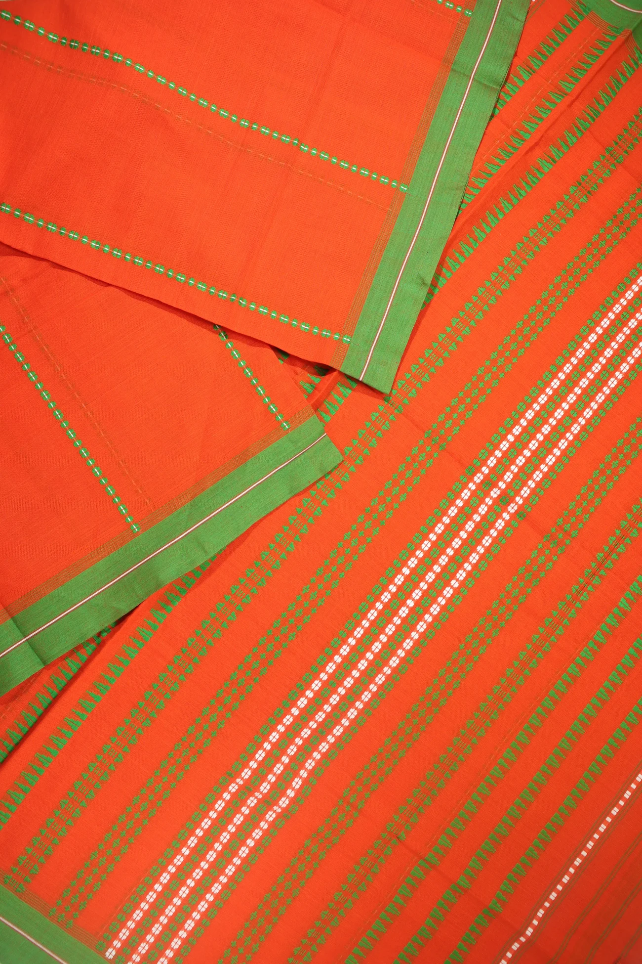 orange-vertical-stripes-begumpuri-sarees-kv001449-b