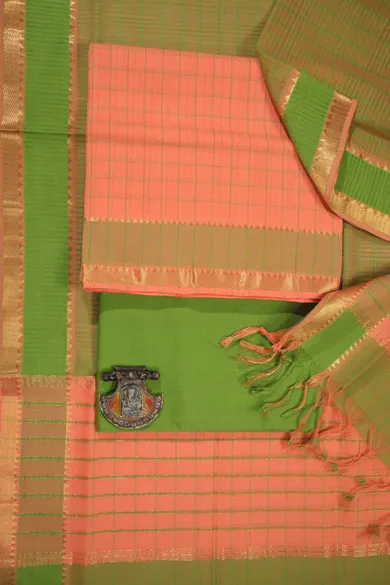 orange-bavanji-border-mangalagiri-cotton-dress-material-mlc000334-a