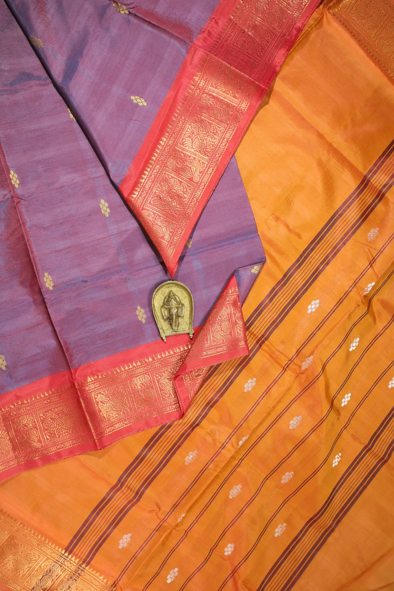 purple-elephant-peacock-banana-pith-saree-bps000510-a