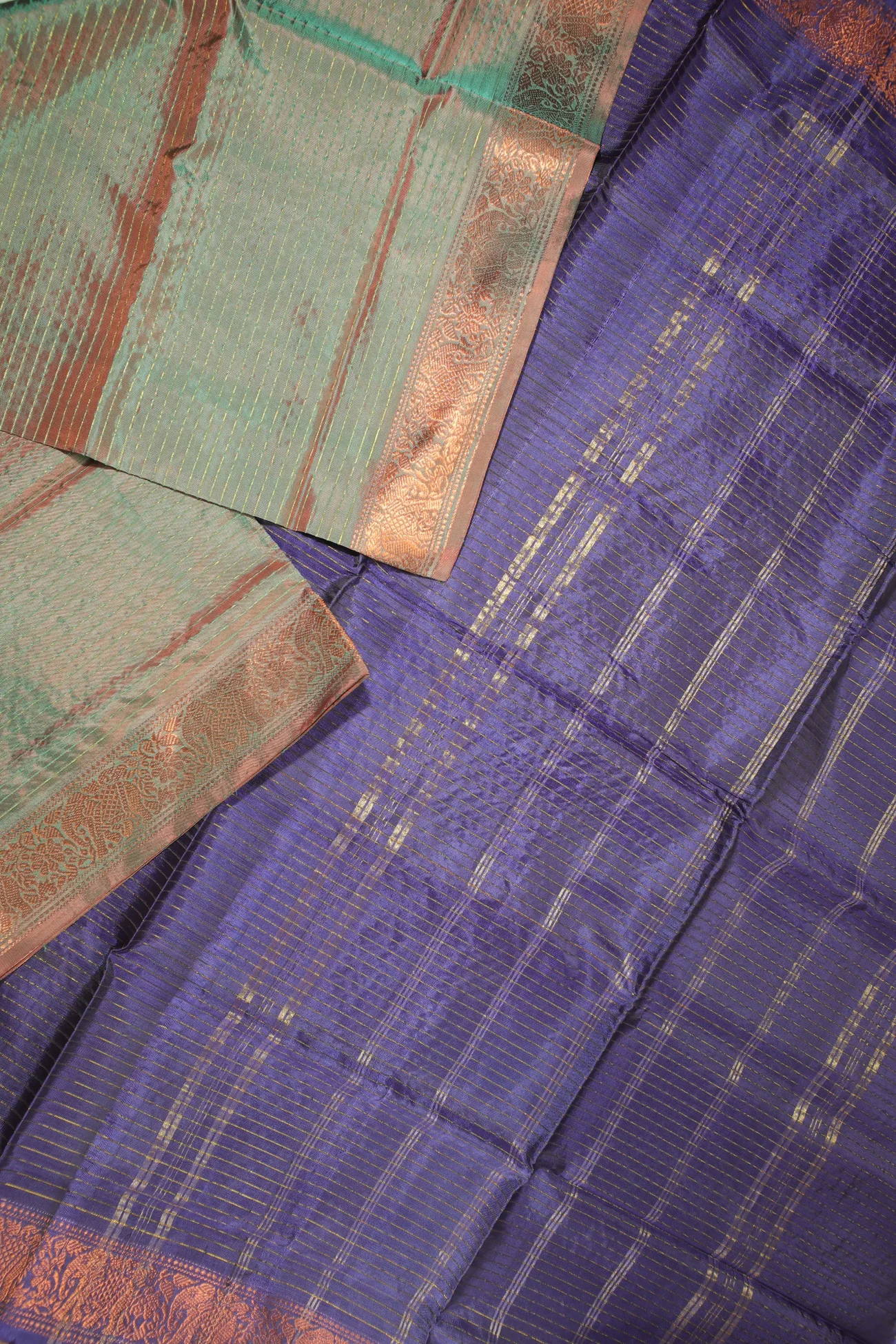 olive-vaira-oosi-diamond-needle-banana-pith-saree-bps000496-b