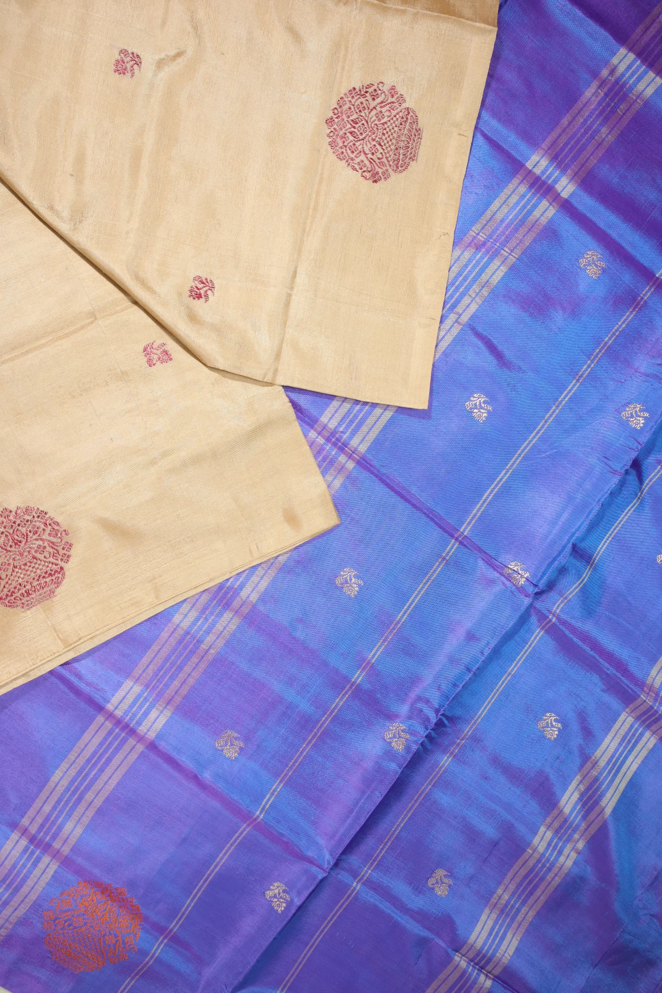 wheat-flower-pot-banana-pith-saree-bps000453-b