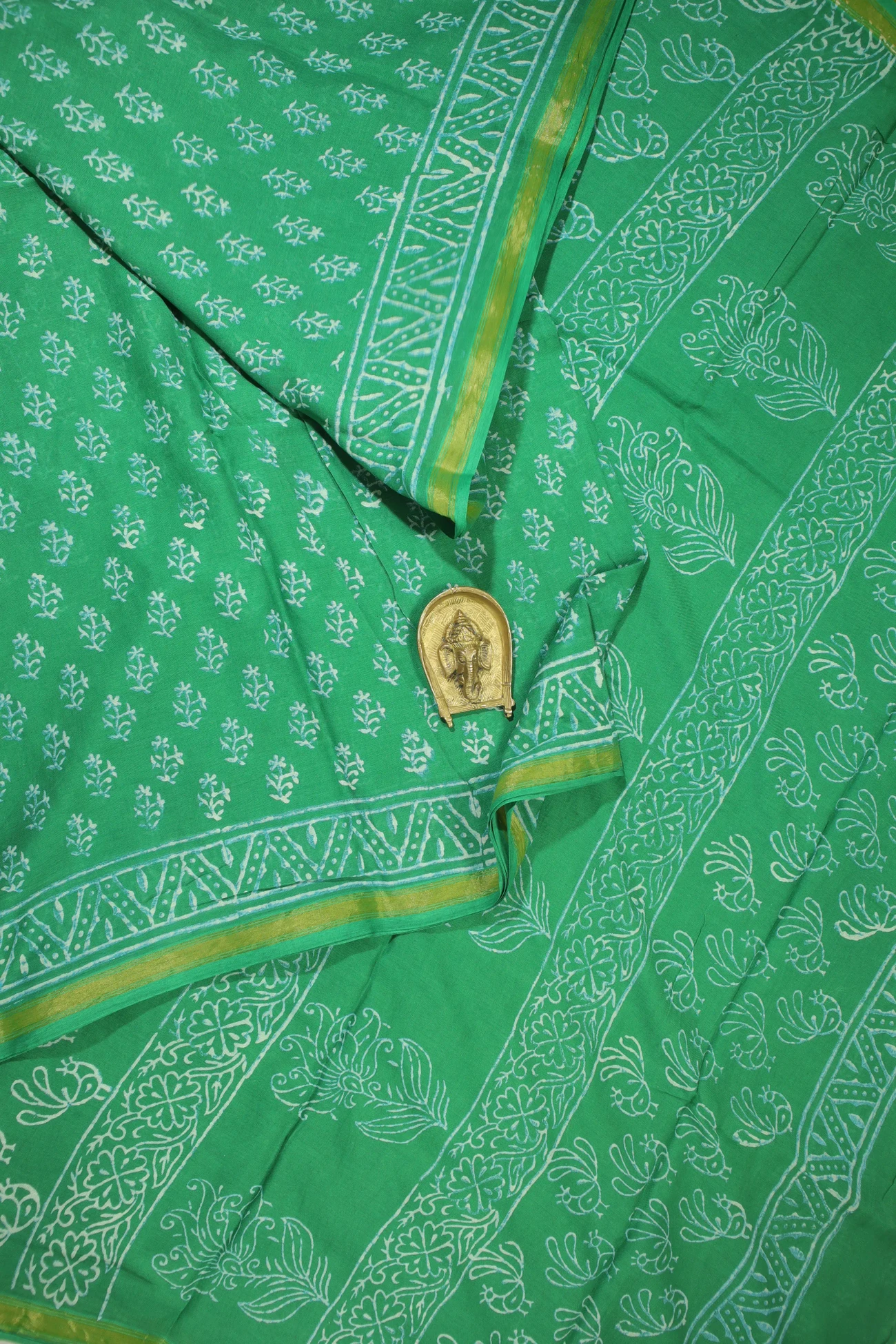 dark-green-flower-mulmul-cotton-saree-mm001867-a