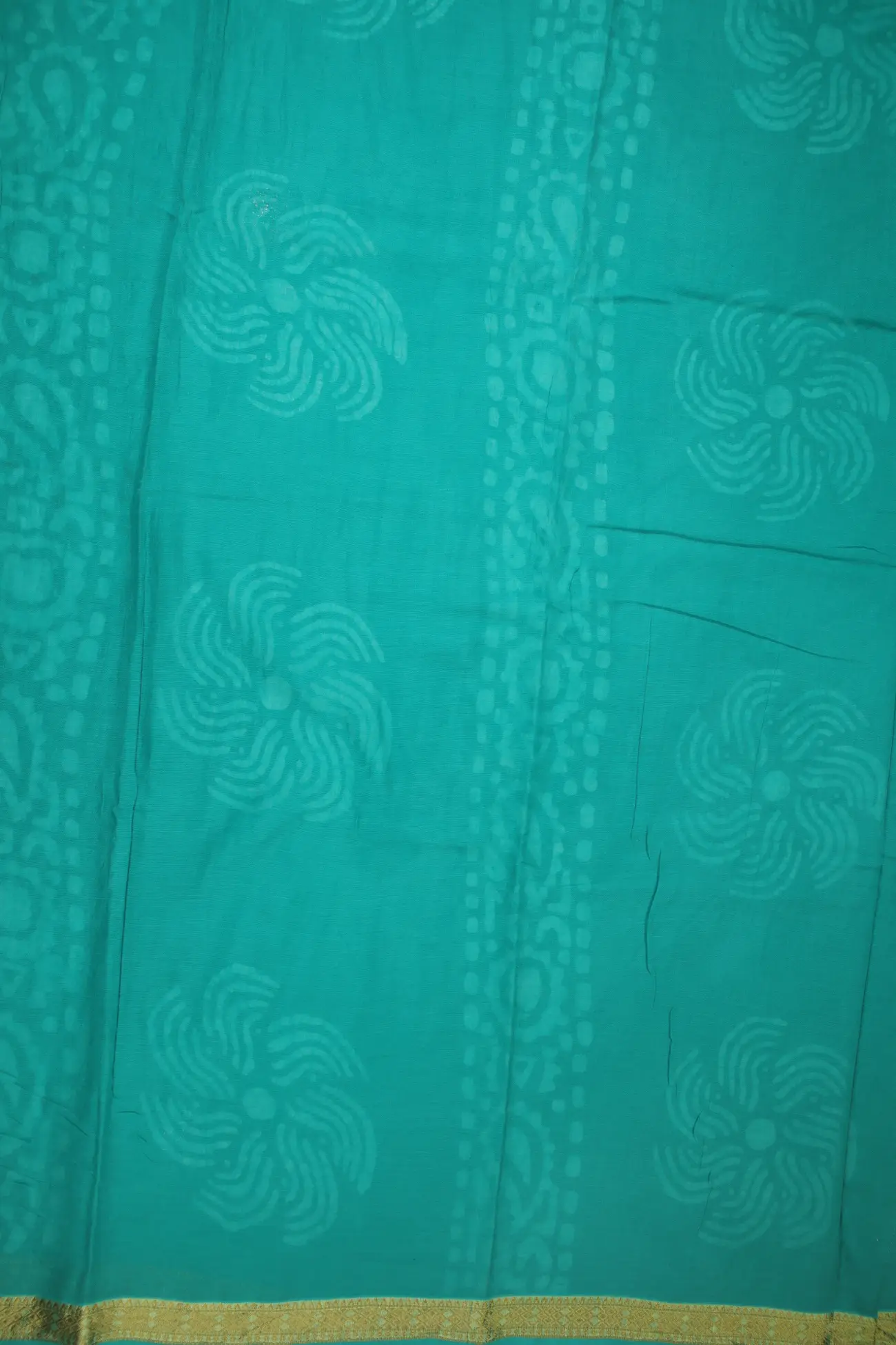 teal-flower-mulmul-cotton-saree-mm001846-d