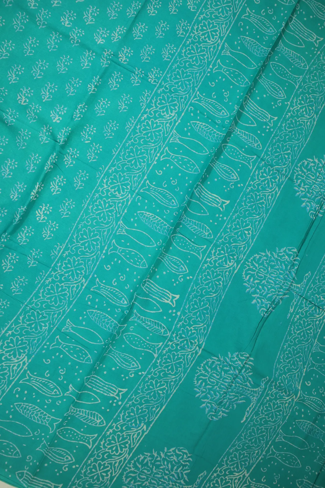 teal-flower-mulmul-cotton-saree-mm001873-c