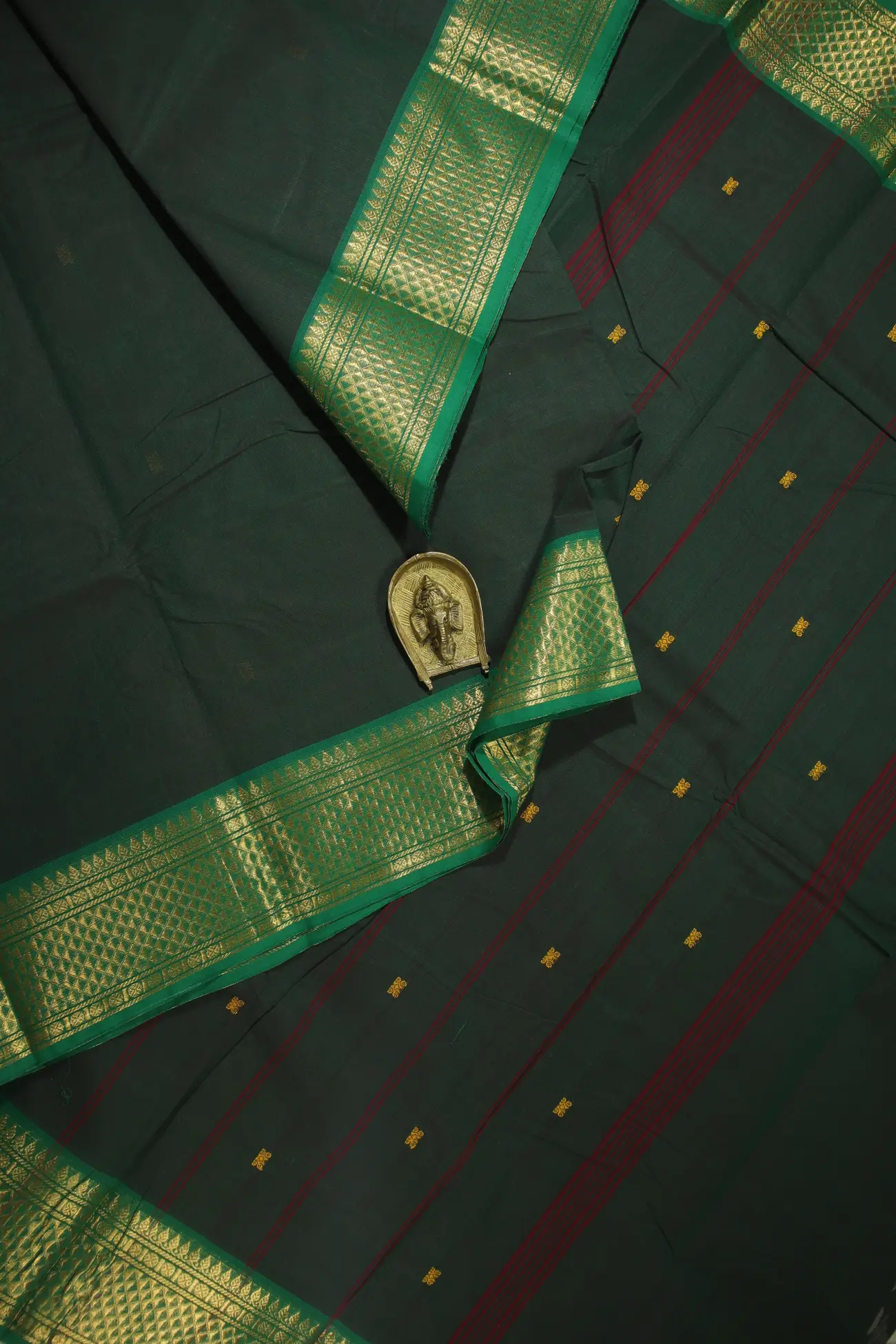 dark-green-ruthratcham-grand-chettinad-saree-gc002225-a