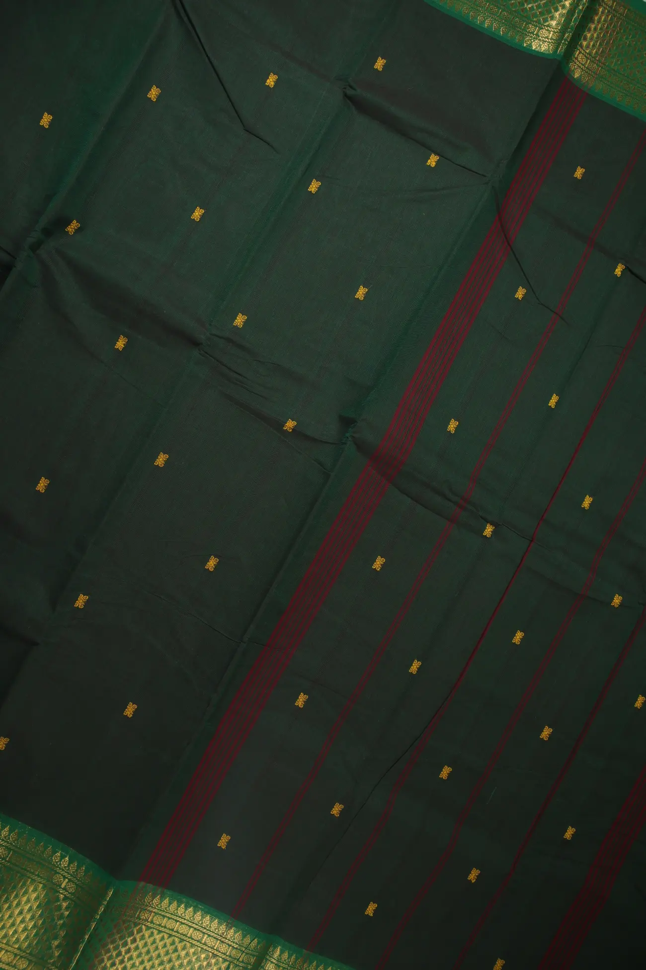 dark-green-ruthratcham-grand-chettinad-saree-gc002225-c