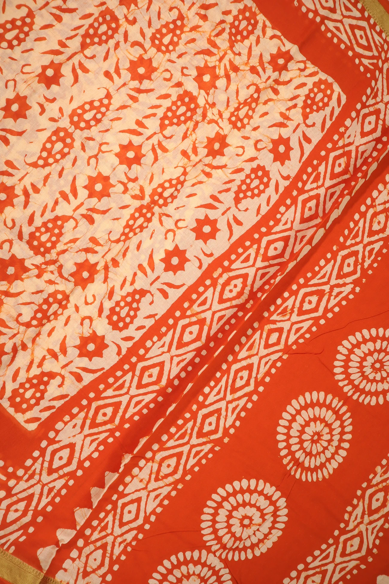 orange-batik-mulmul-cotton-saree-mm001854-c