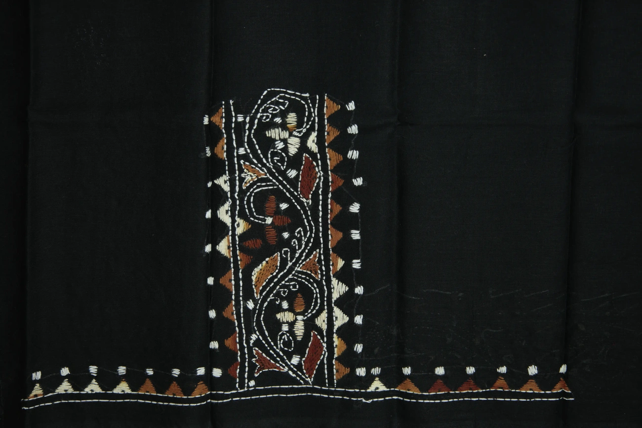 black-flower-kantha-work-blouse-fabric-kwb002047-a