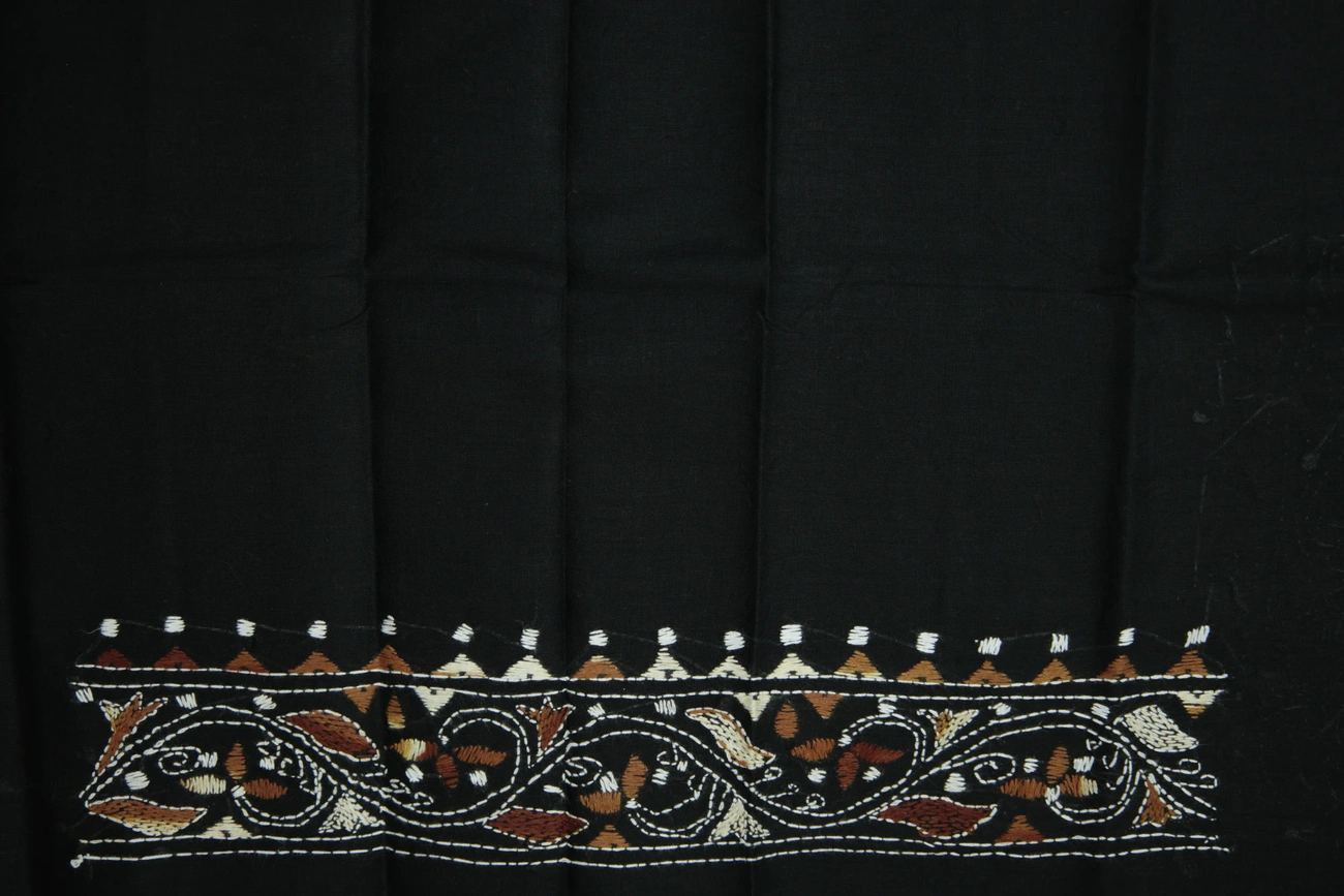 black-flower-kantha-work-blouse-fabric-kwb002047-b