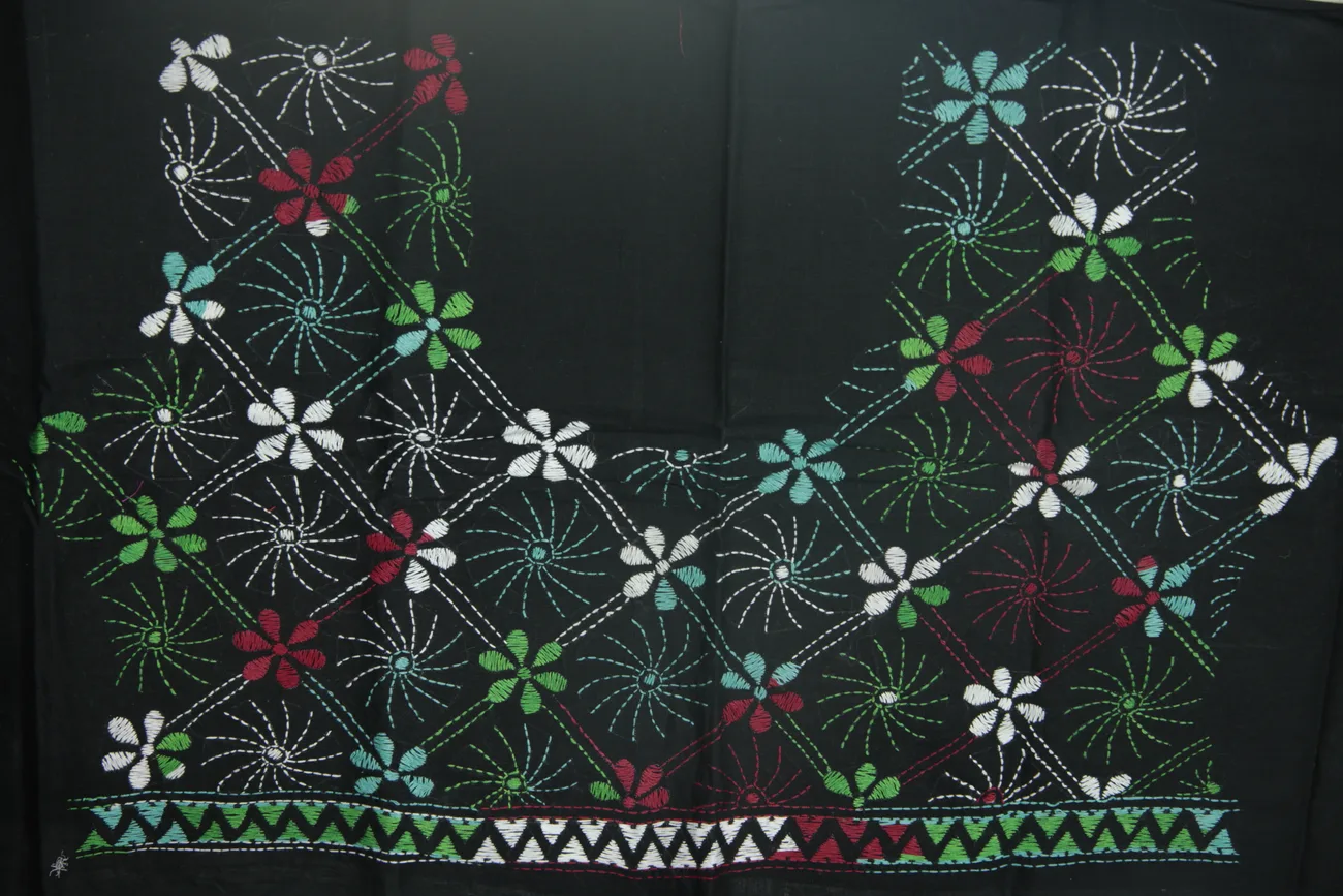 black-flower-kantha-work-blouse-fabric-kwb002031-a