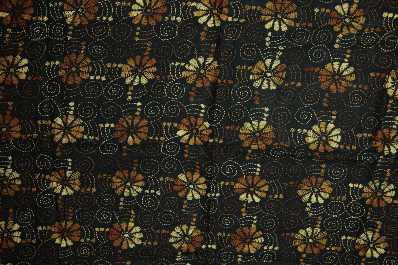 black-flower-kantha-work-blouse-fabric-kwb002131-a