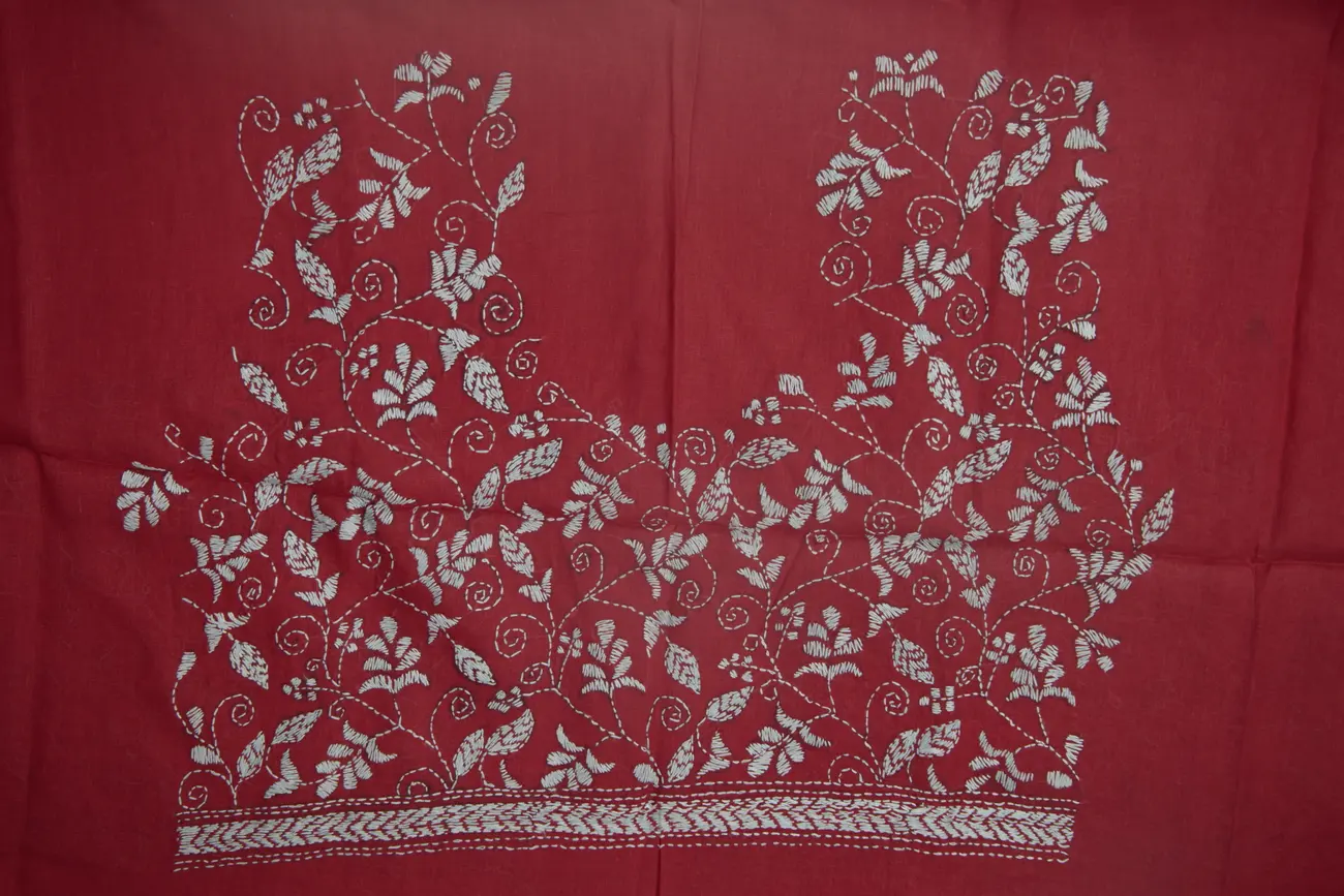 red-flower-kantha-work-blouse-fabric-kwb002096-a