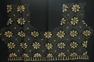 black-flower-kantha-work-blouse-fabric-kwb002111-a