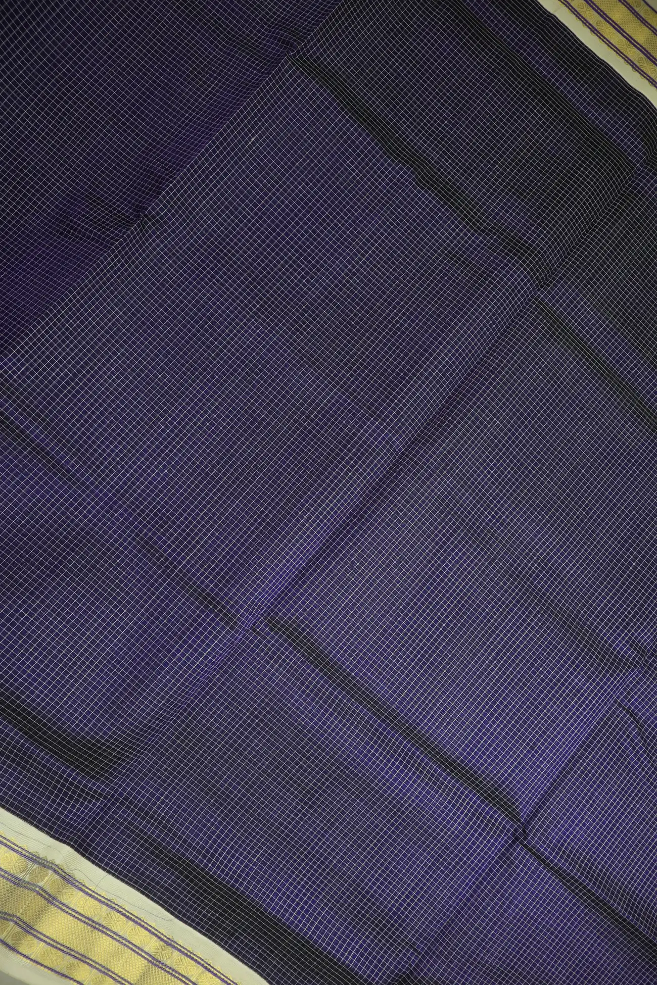 navy-checked-ruthratcham-kanchi-silk-cotton-saree-sc002970-d