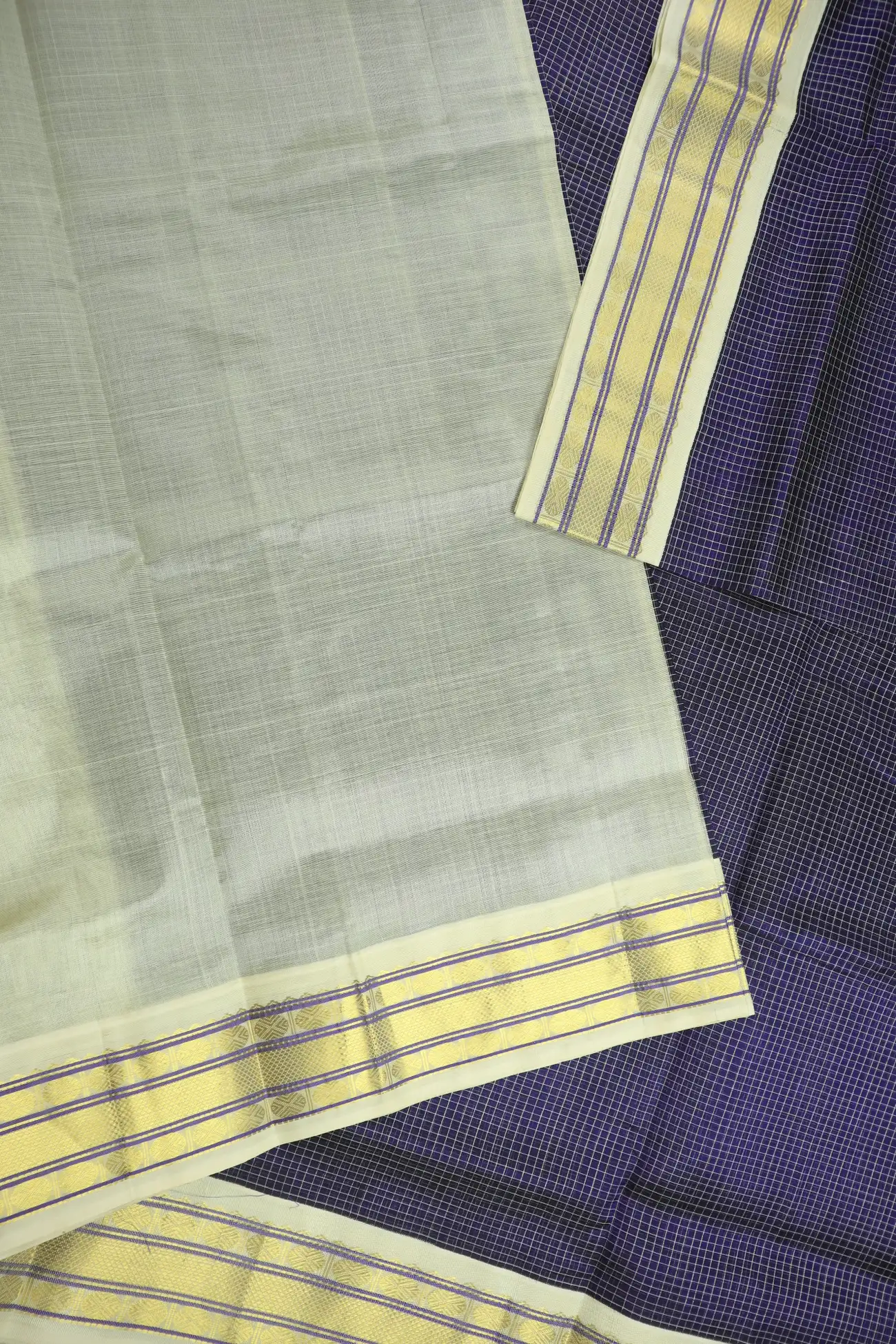 navy-checked-ruthratcham-kanchi-silk-cotton-saree-sc002970-f