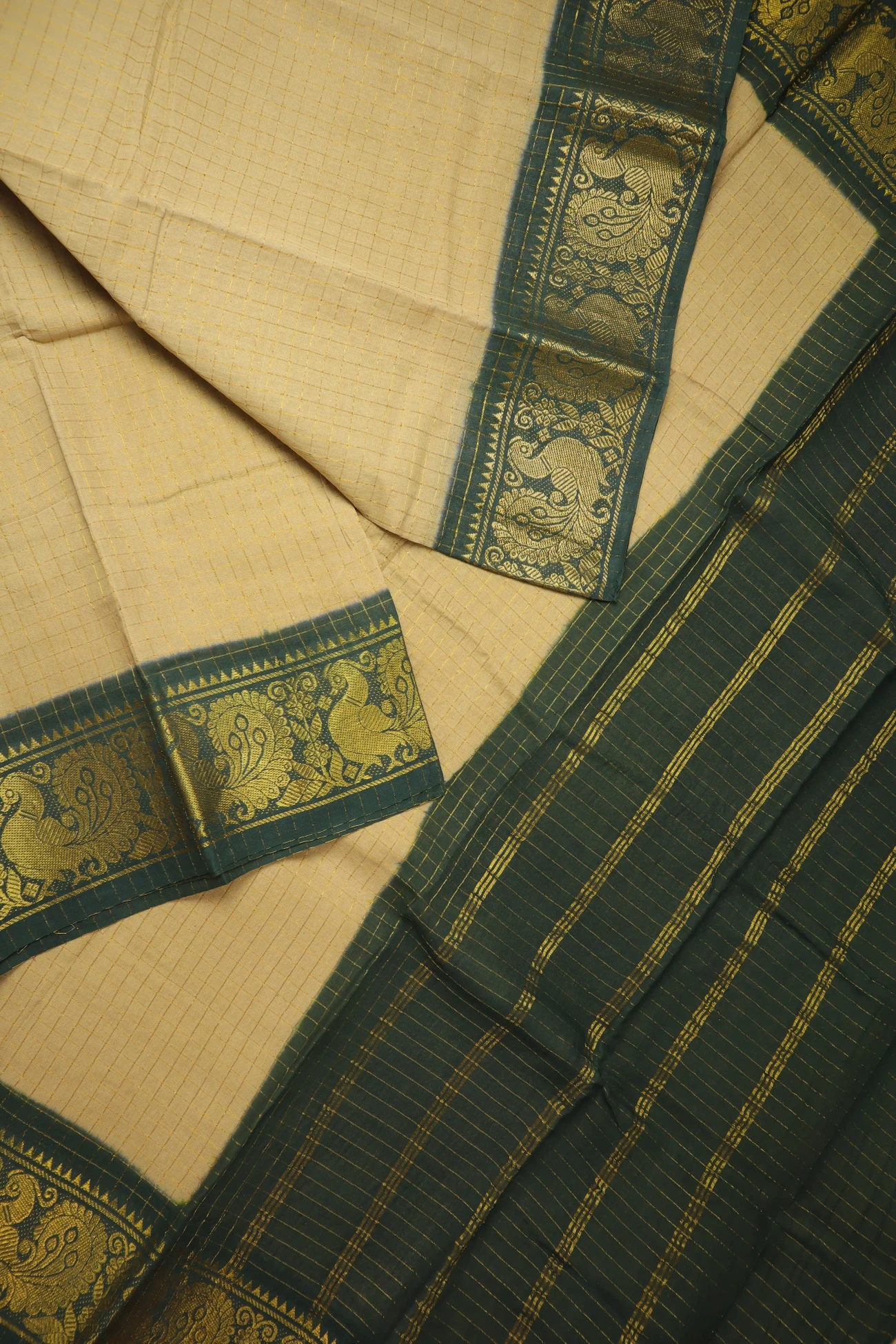 wheat-peacock-madurai-sungudi-saree-ss005734-b