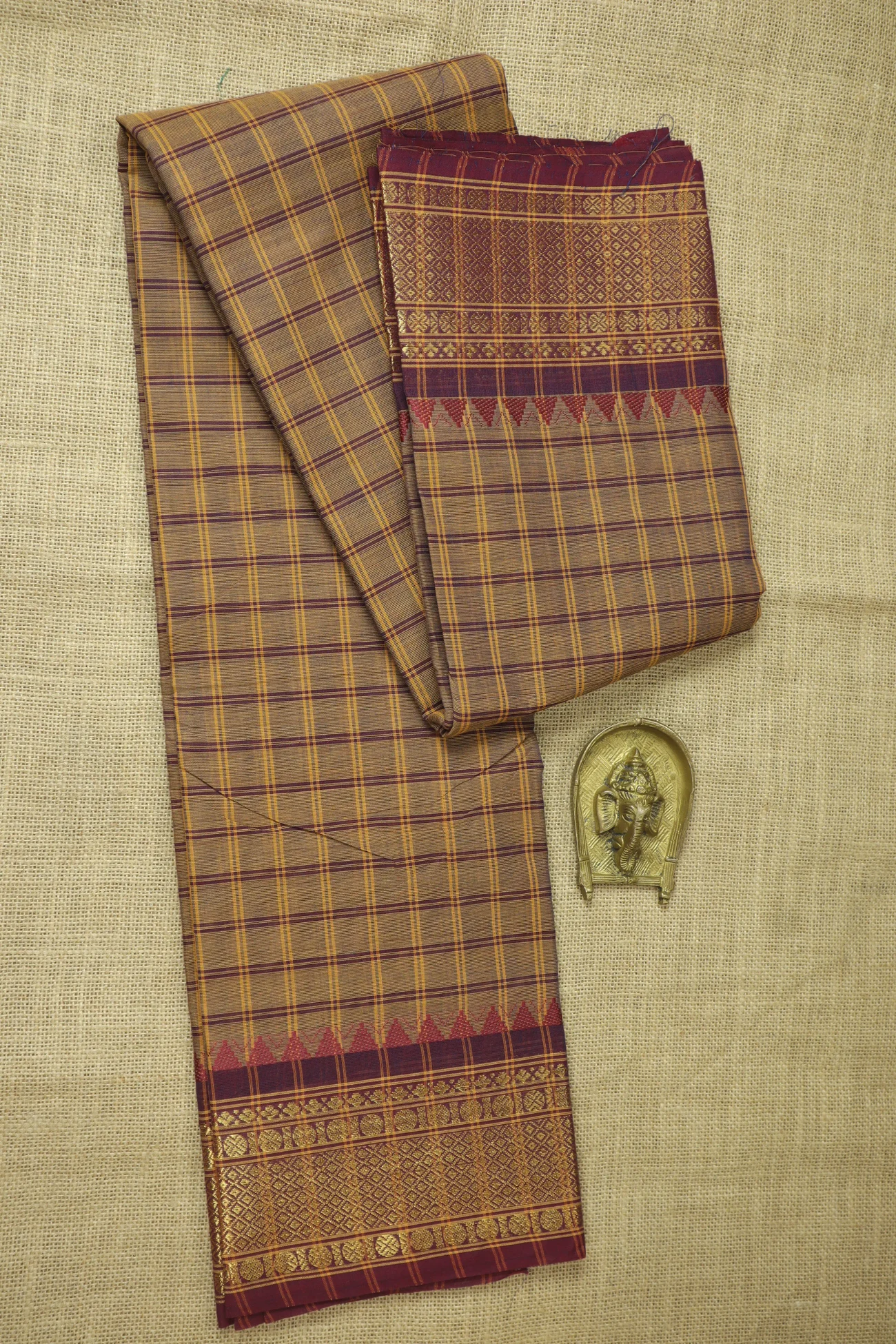 brown-ruthratcham-checked-saree-ck002602-a