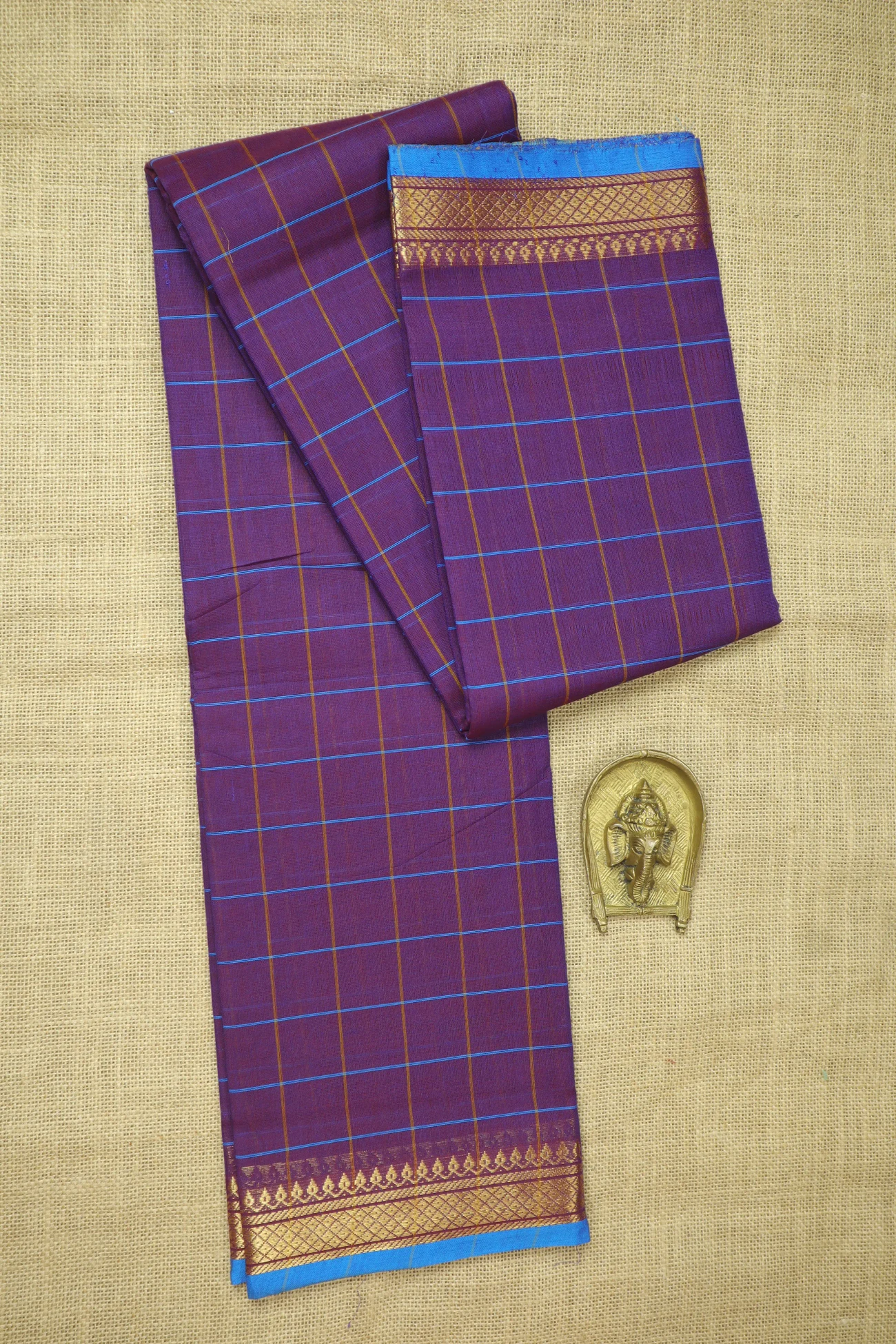 purple-mayil-kan-leaf-checked-saree-ck002655-a