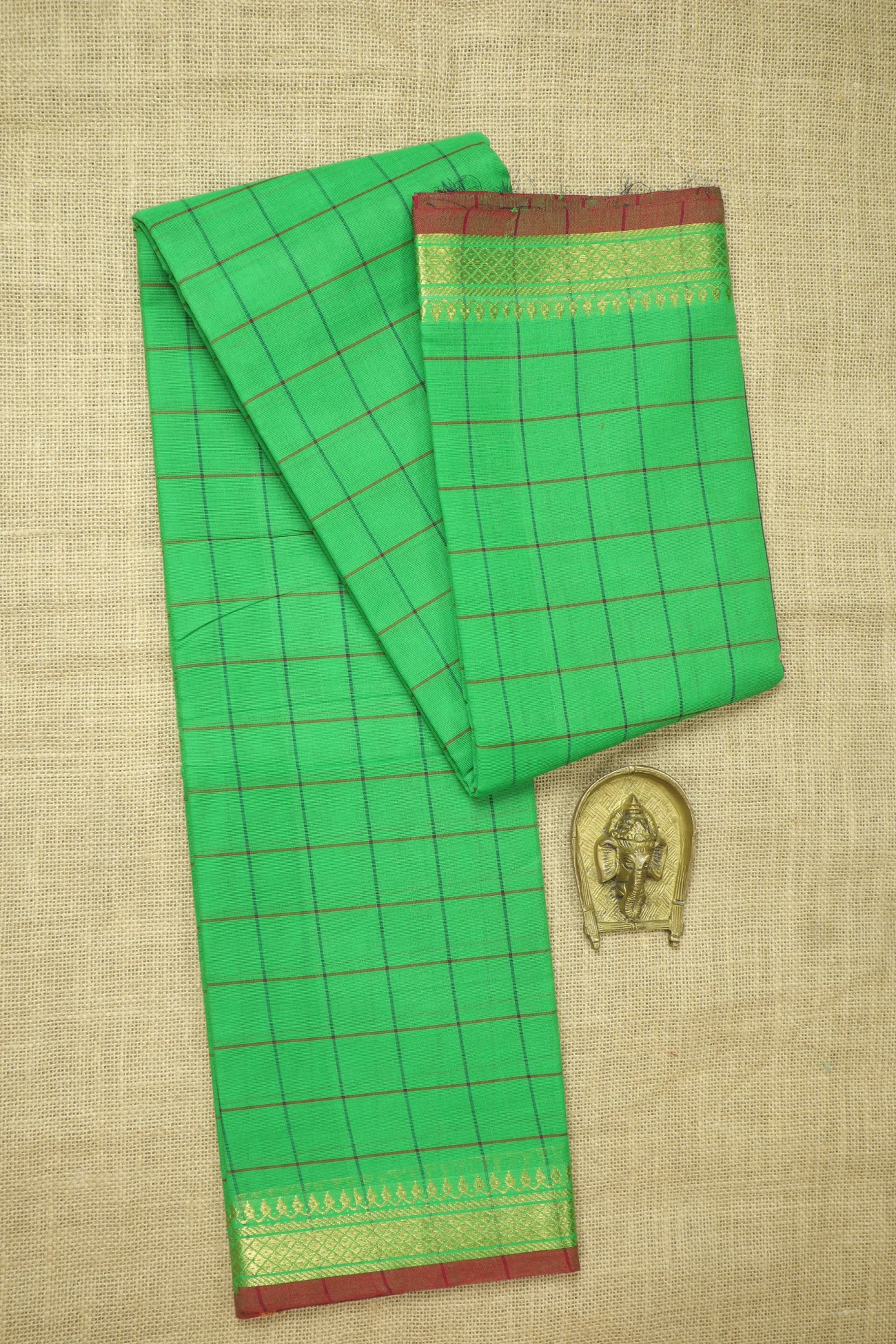 green-leaf-mayil-kan-checked-saree-ck002676-a
