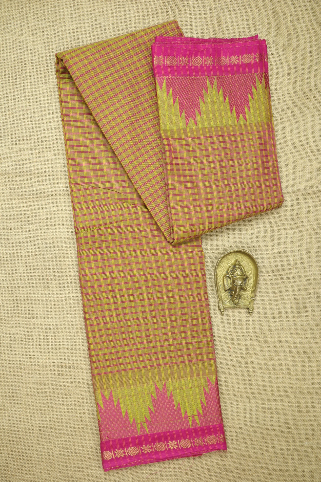gold-thalampoo-reku-checked-saree-ck002598-a