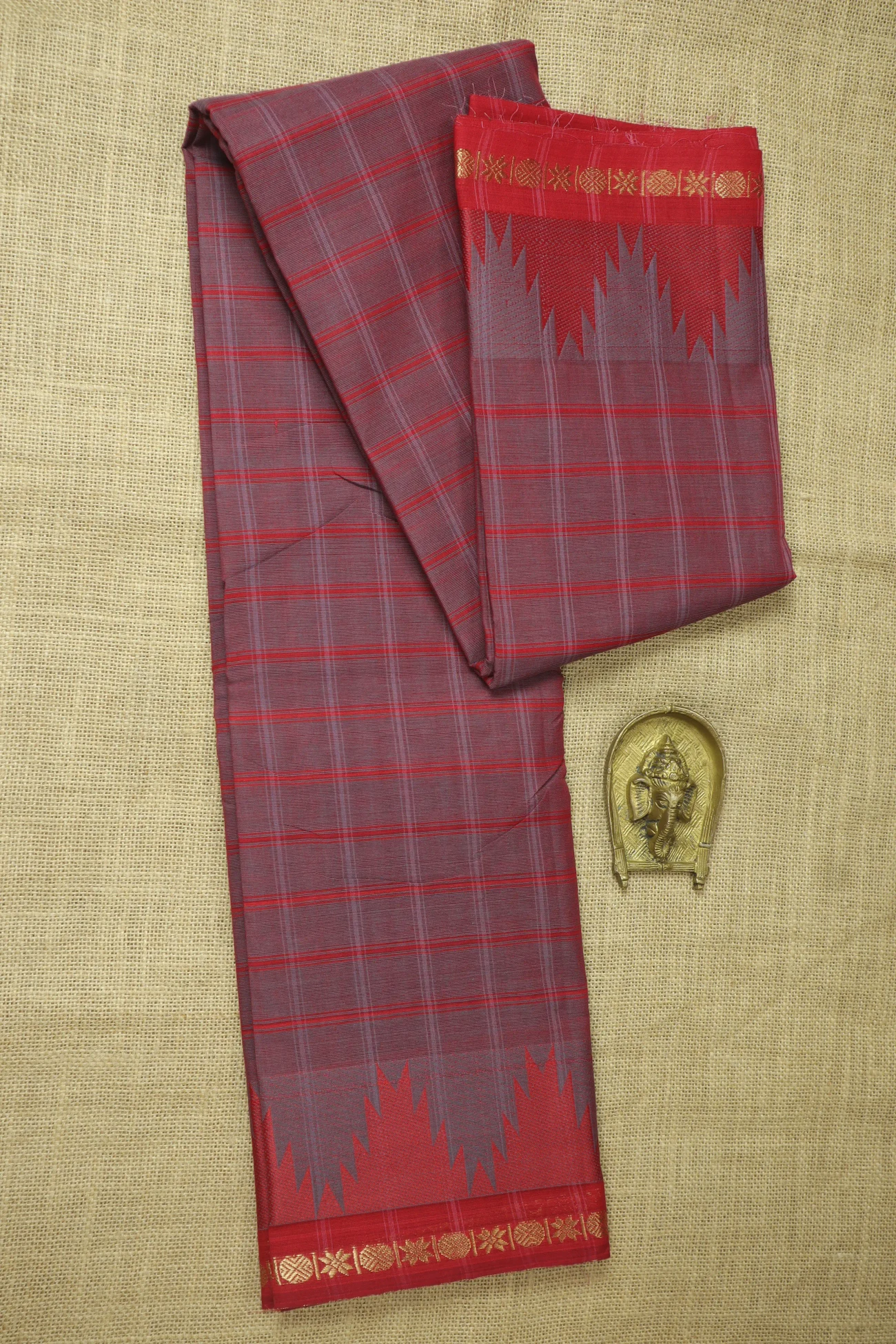 pale-violet-red-thalampoo-reku-checked-saree-ck002614-a
