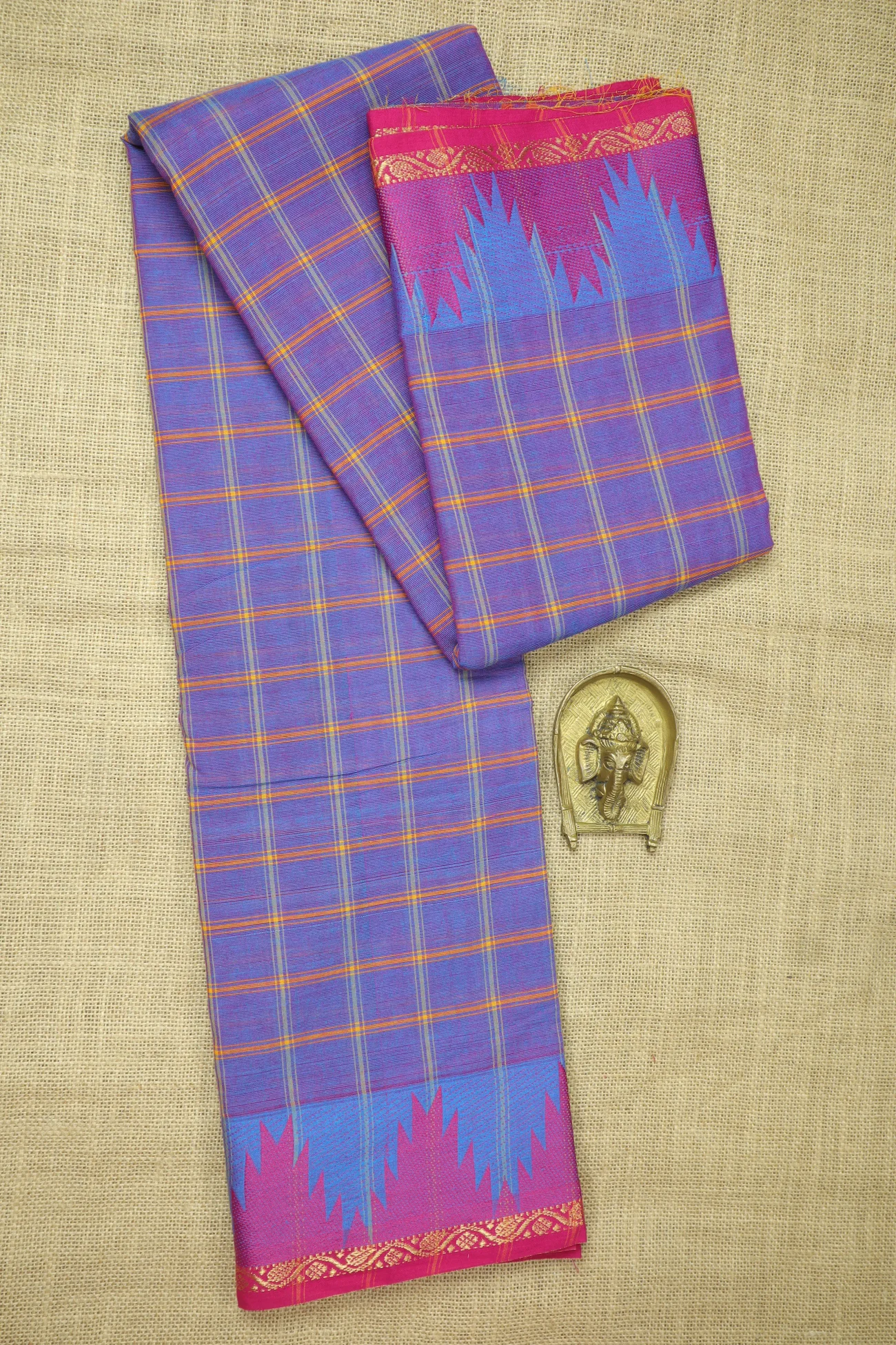 medium-purple-thalampoo-reku-checked-saree-ck002627-a