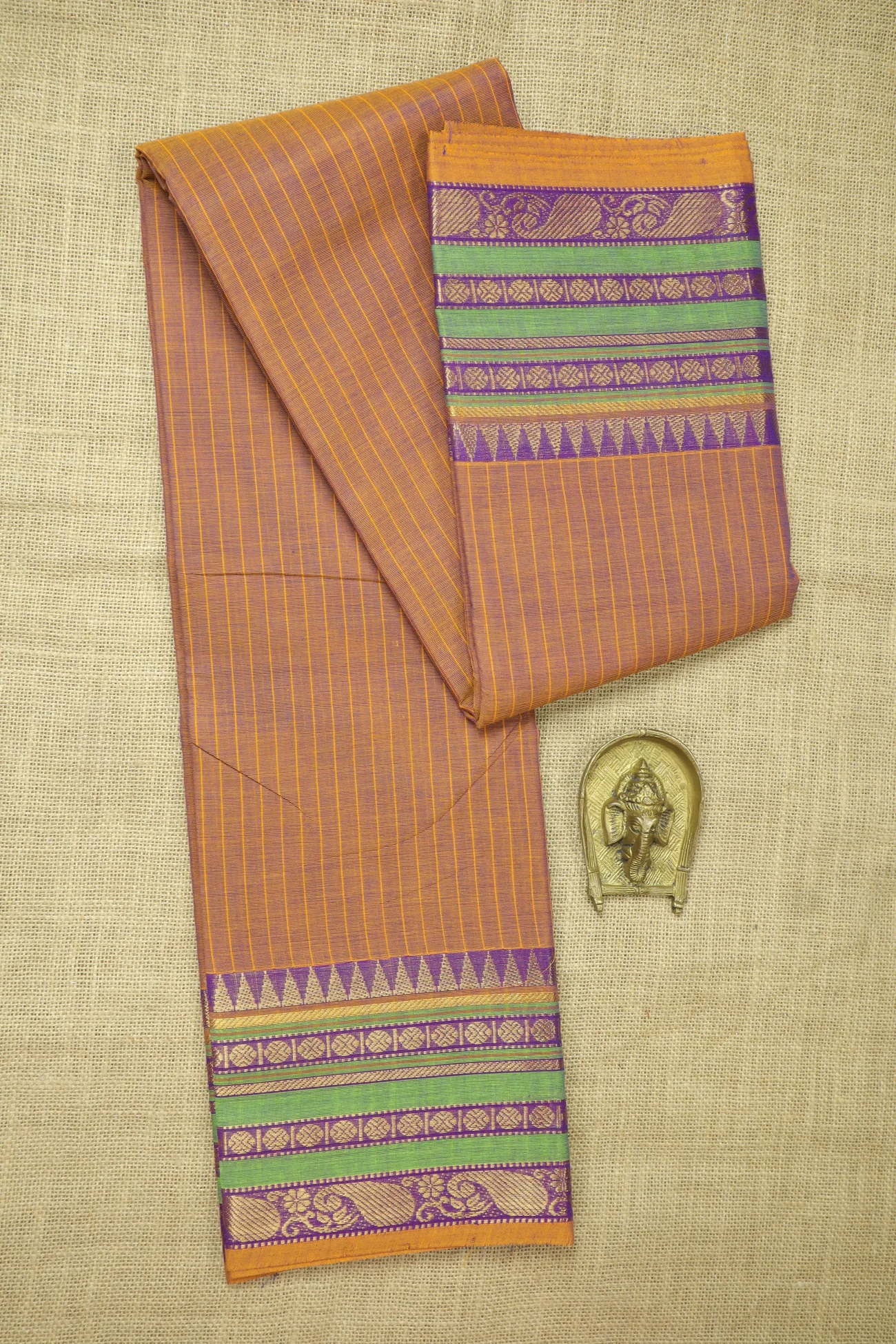 brown-ruthratcham-vertical-stripes-checked-saree-ck002699-a
