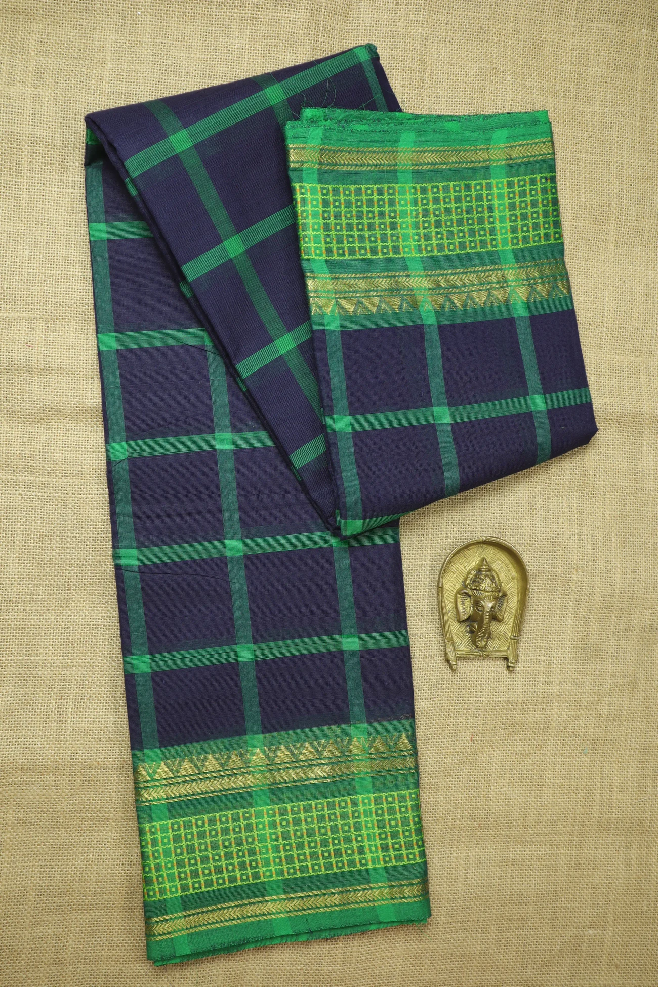 navy-temple-checked-saree-ck002672-a