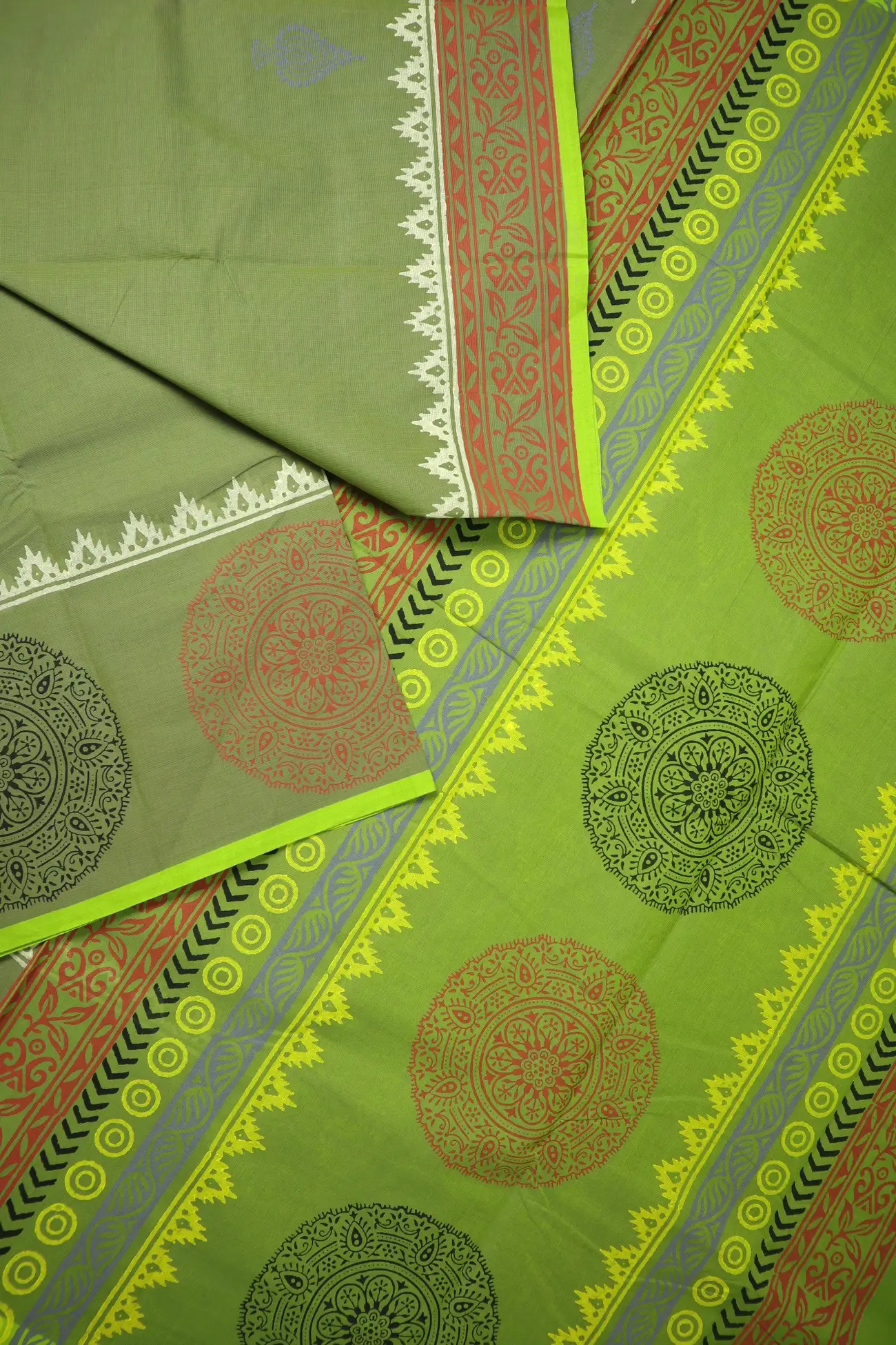 dark-sea-green-flower-chettinad-printed-saree-cp000098-b