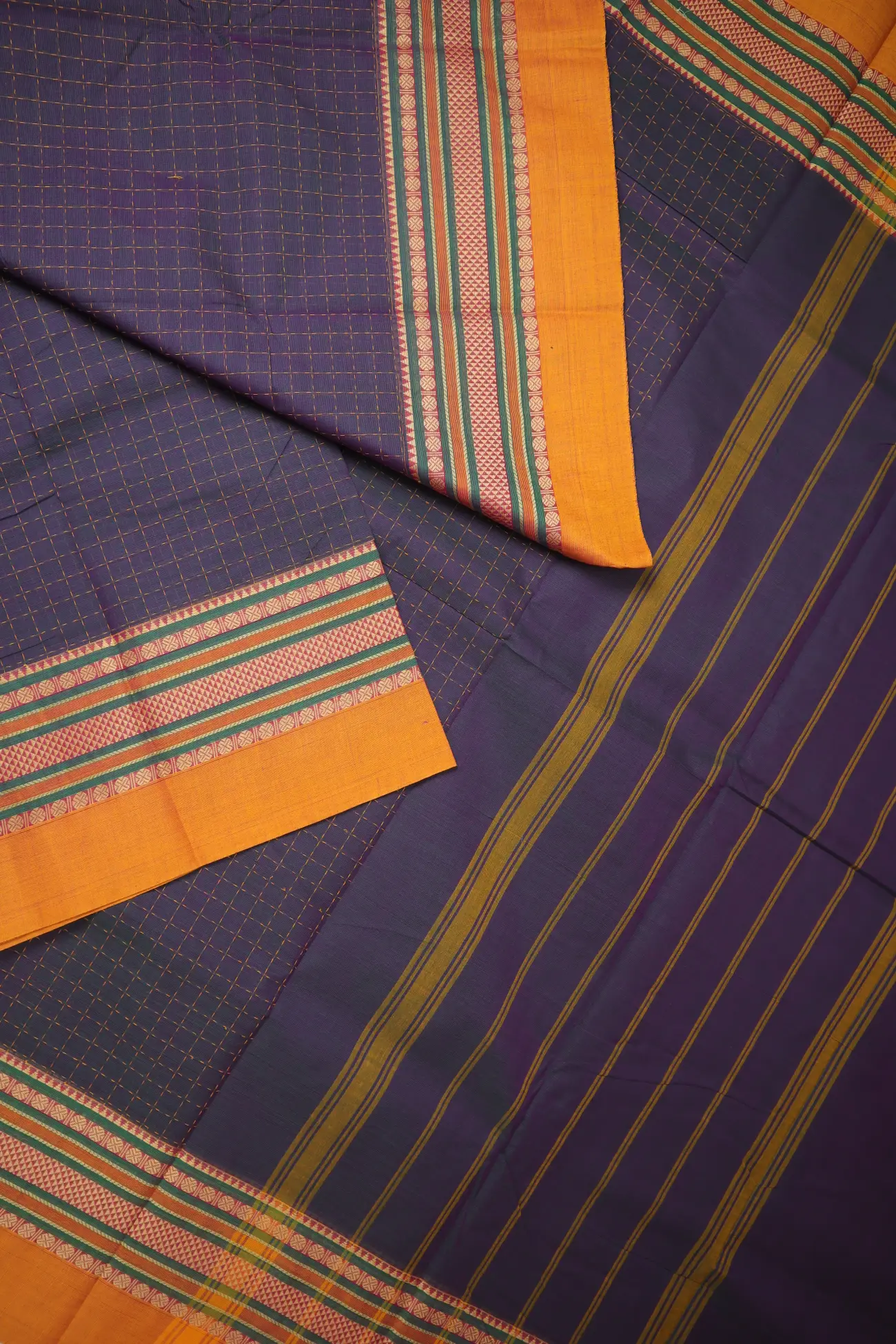 medium-purple-plus-checked-kanchi-cotton-saree-uu005510-b