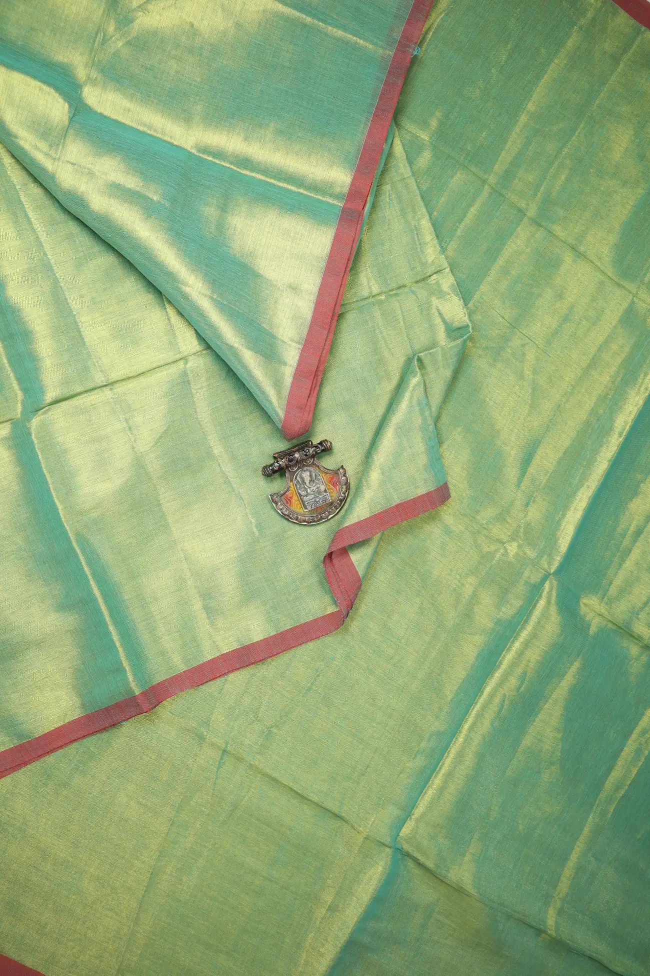 light-green-plain-tissue-saree-kh001974-a