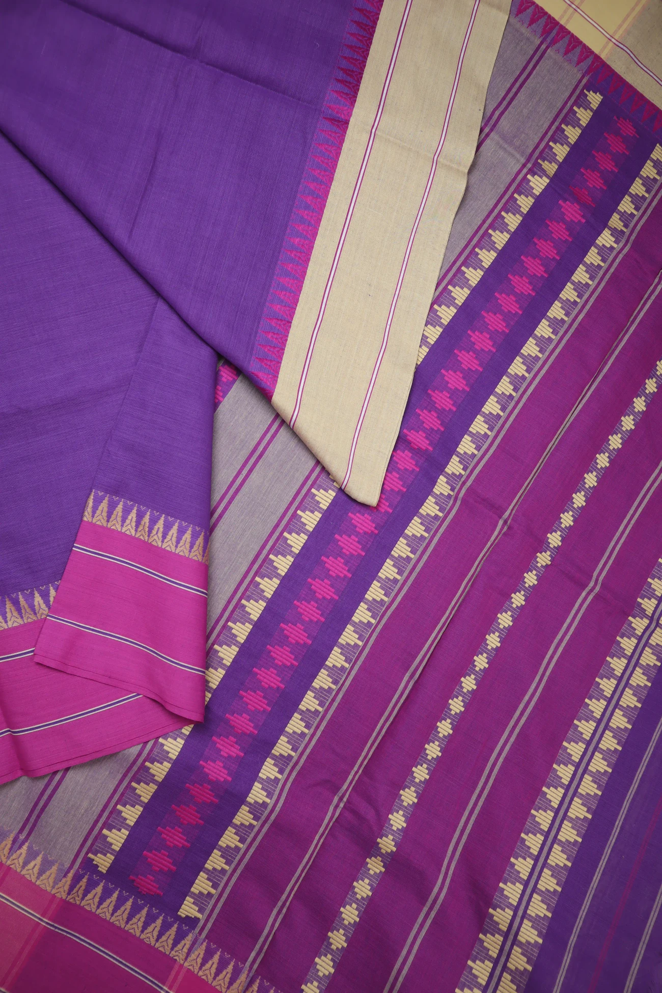 purple-plain-begumpuri-sarees-kv001490-b