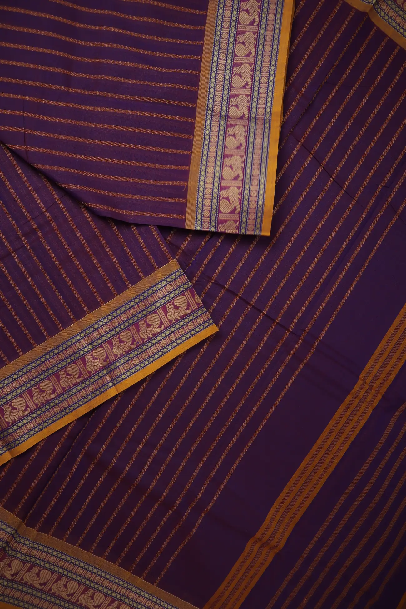 purple-peacock-vertical-stripes-grand-chettinad-saree-gc002397-b