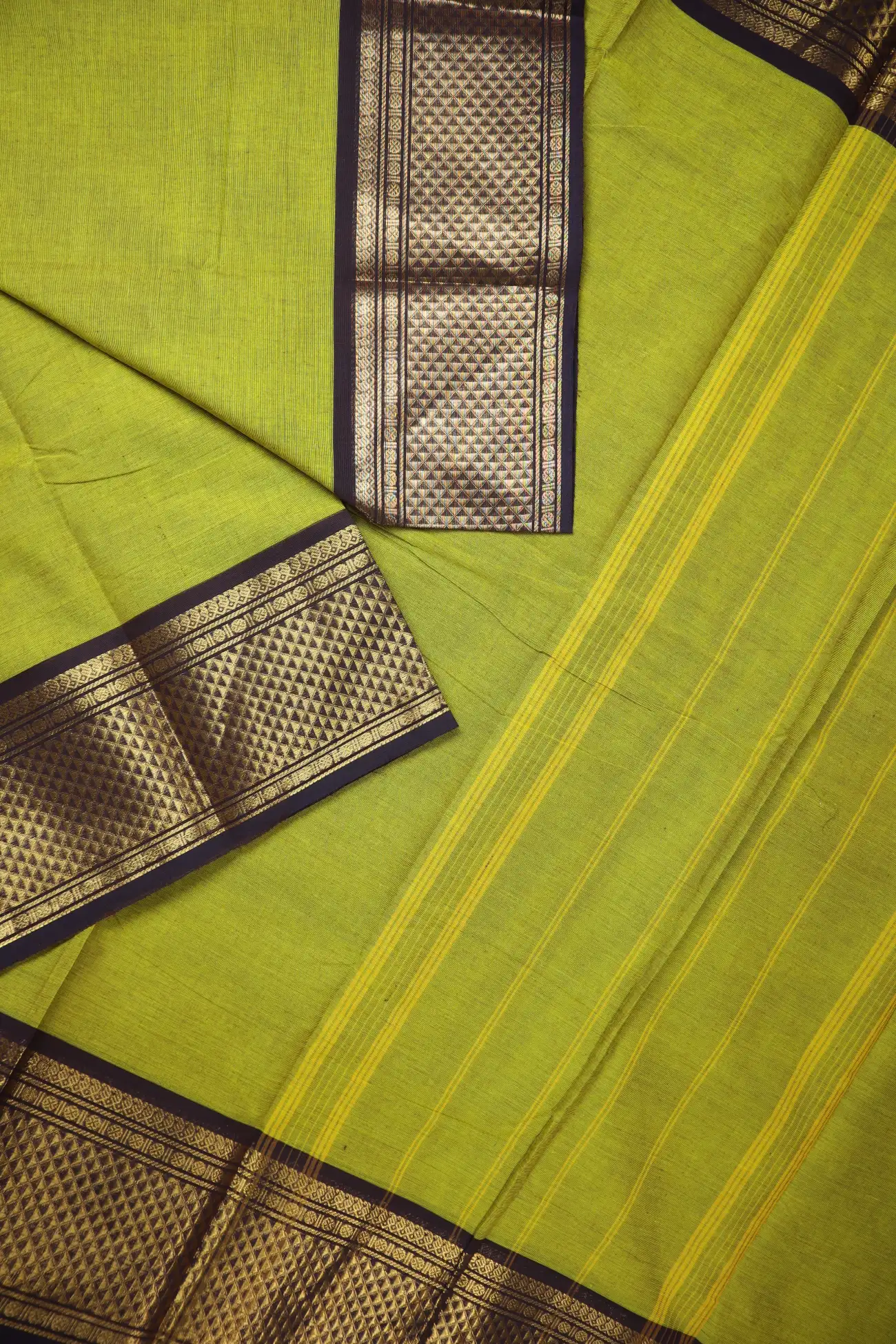 yellow-green-ruthratcham-grand-chettinad-saree-gc002413-b