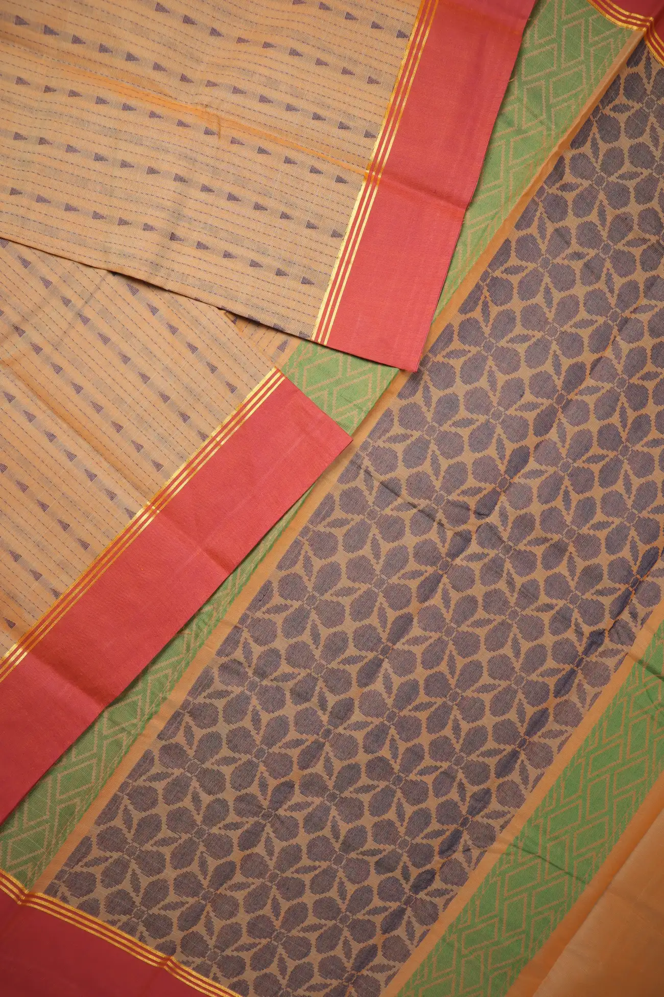 salmon-vertical-stripes-coimbatore-cotton-saree-cbe000384-b