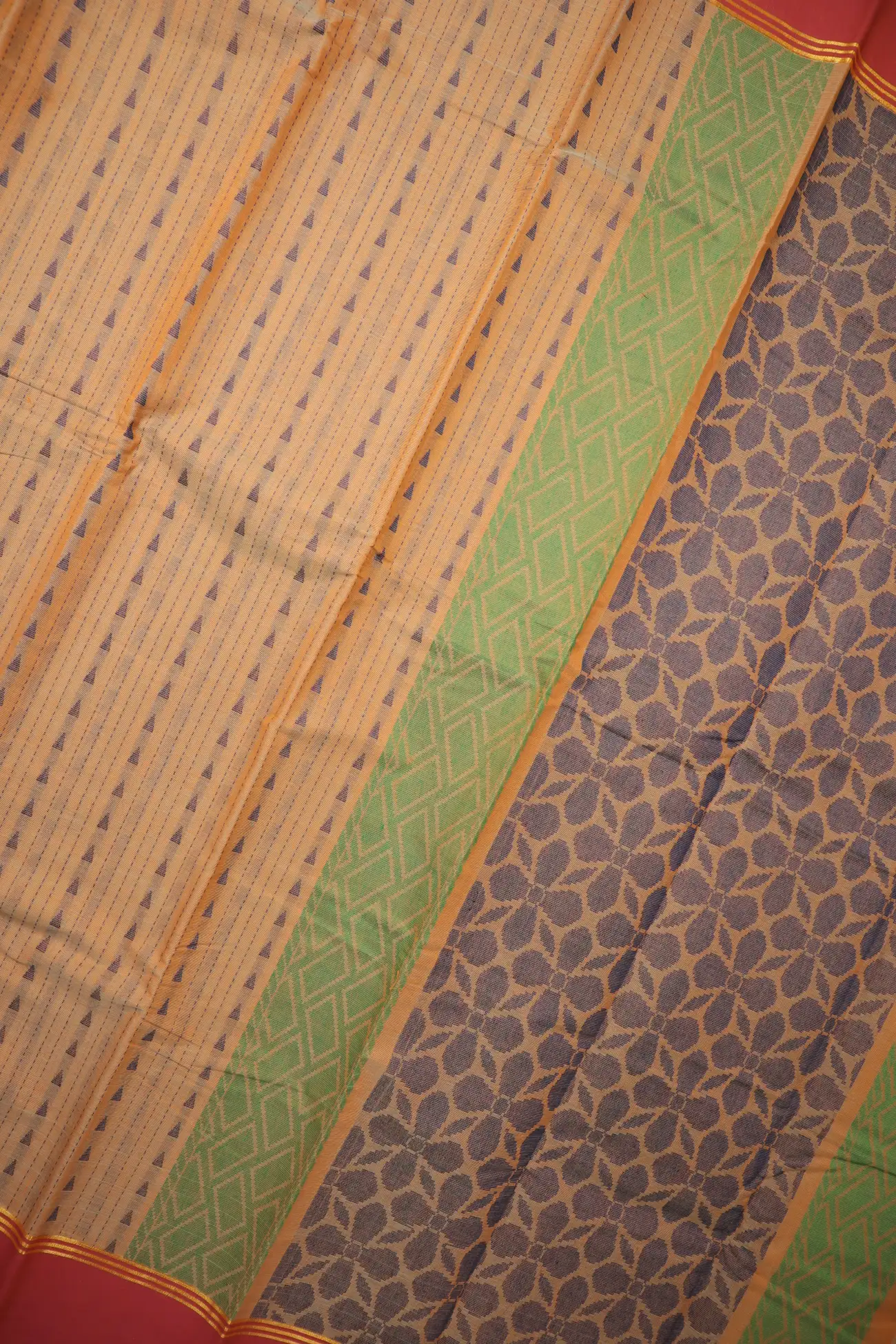 salmon-vertical-stripes-coimbatore-cotton-saree-cbe000384-c