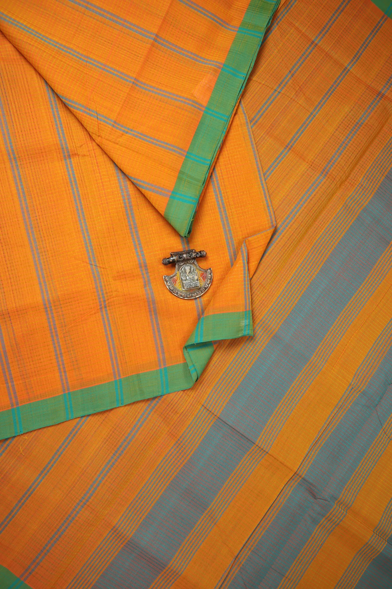 orange-vertical-stripes-mangalagiri-saree-ml002802-a