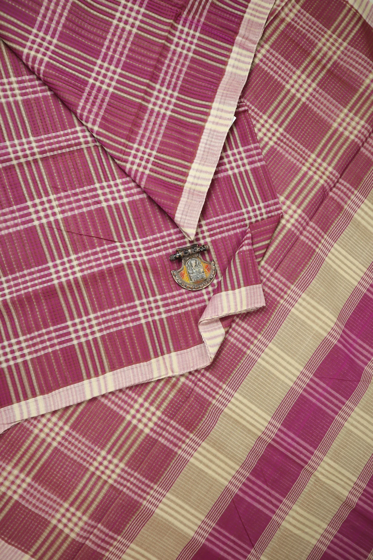 magenta-checked-mangalagiri-saree-ml002781-a